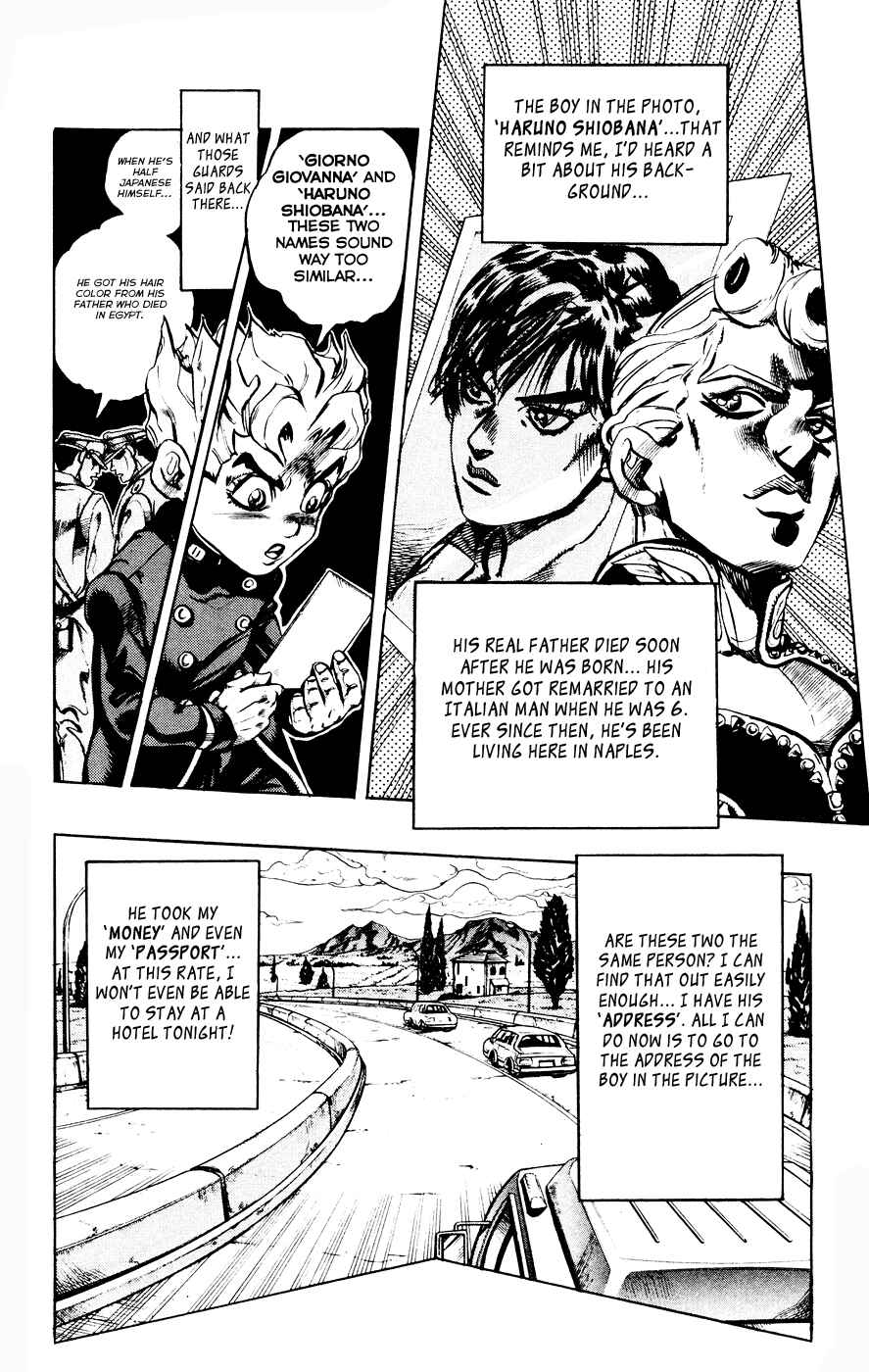 JoJo no Kimyou na Bouken: Part 5 - Ougon no Kaze Chapter 3 - Page 2