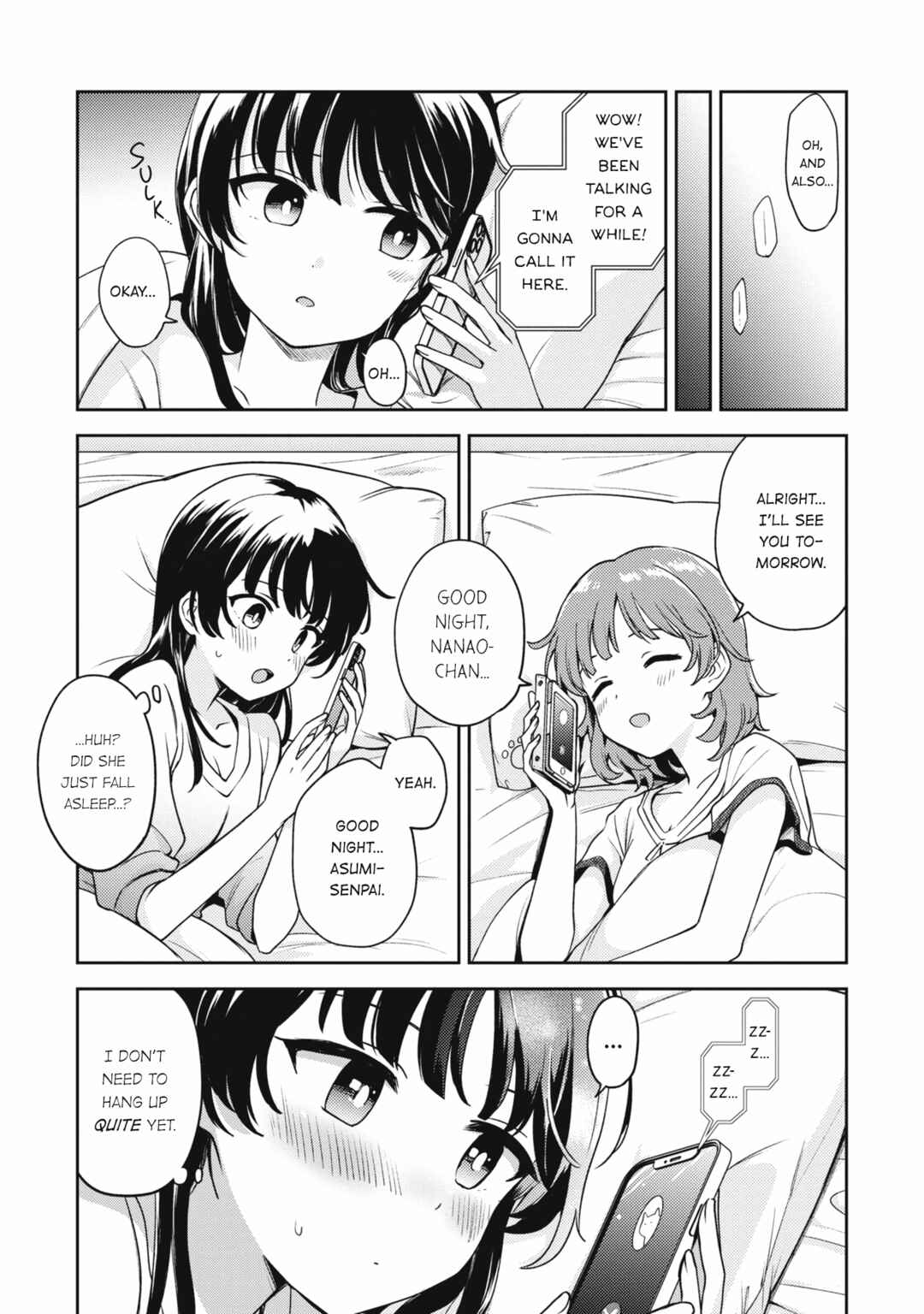 Asumi-chan wa Les Fuuzoku ni Kyoumi ga Arimasu! Chapter 17.5 - Page 4