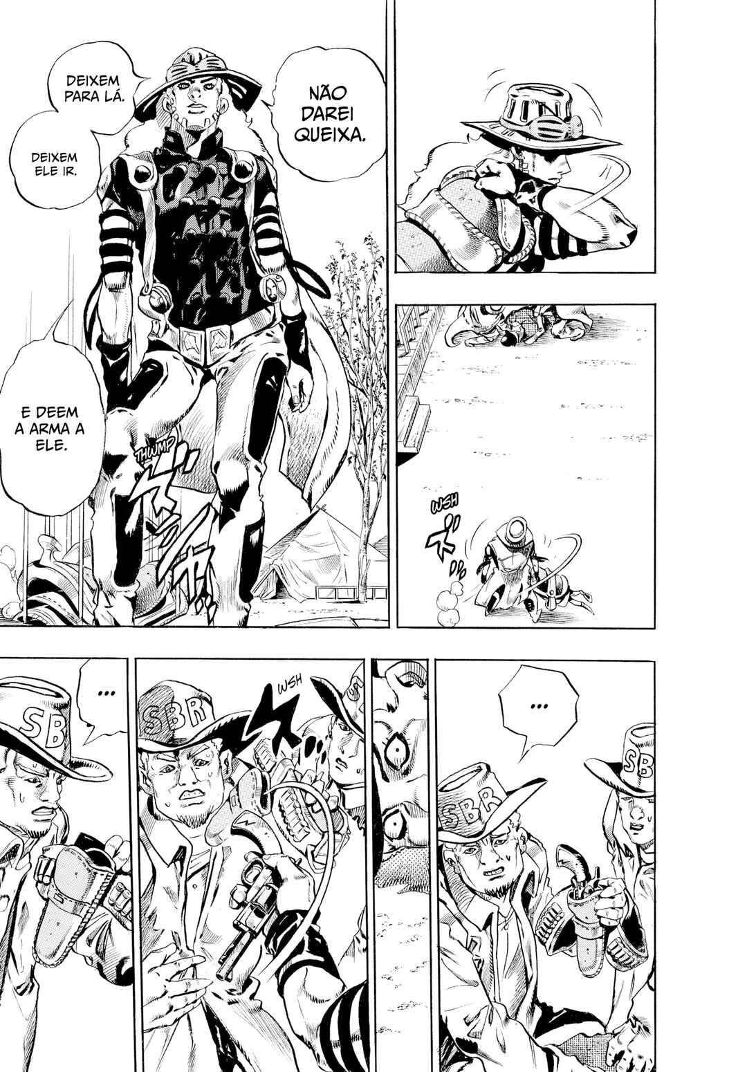 JoJo no Kimyou na Bouken: Part 7 - Steel Ball Run Chapter 2 - Page 15