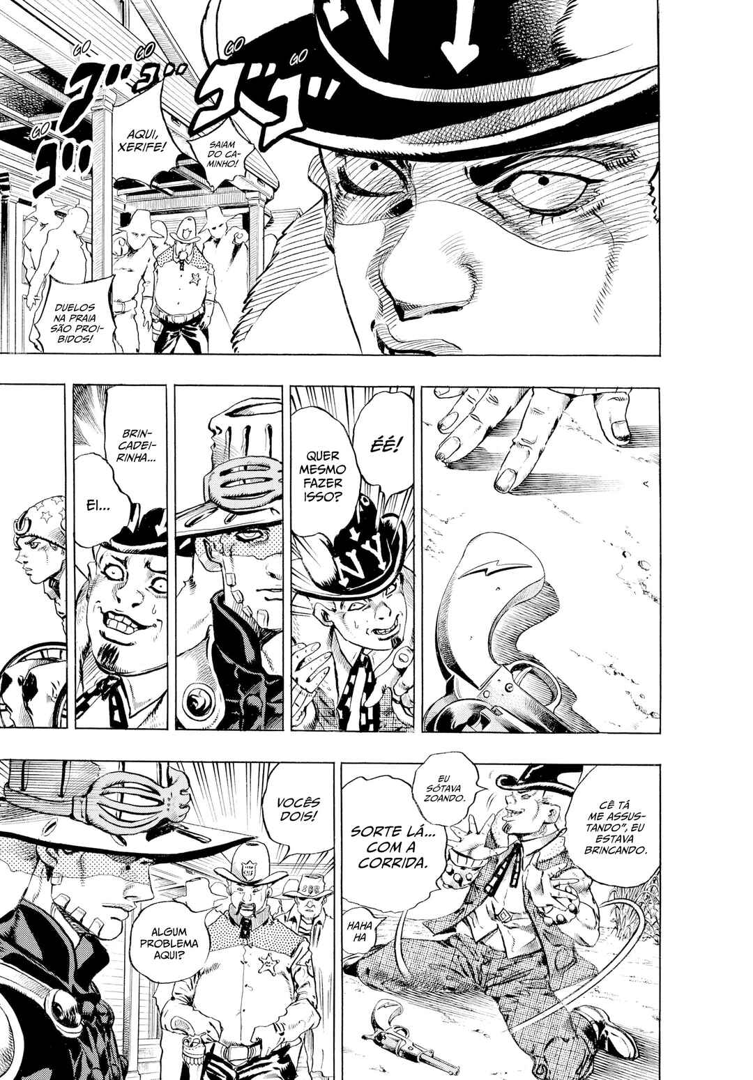 JoJo no Kimyou na Bouken: Part 7 - Steel Ball Run Chapter 2 - Page 18