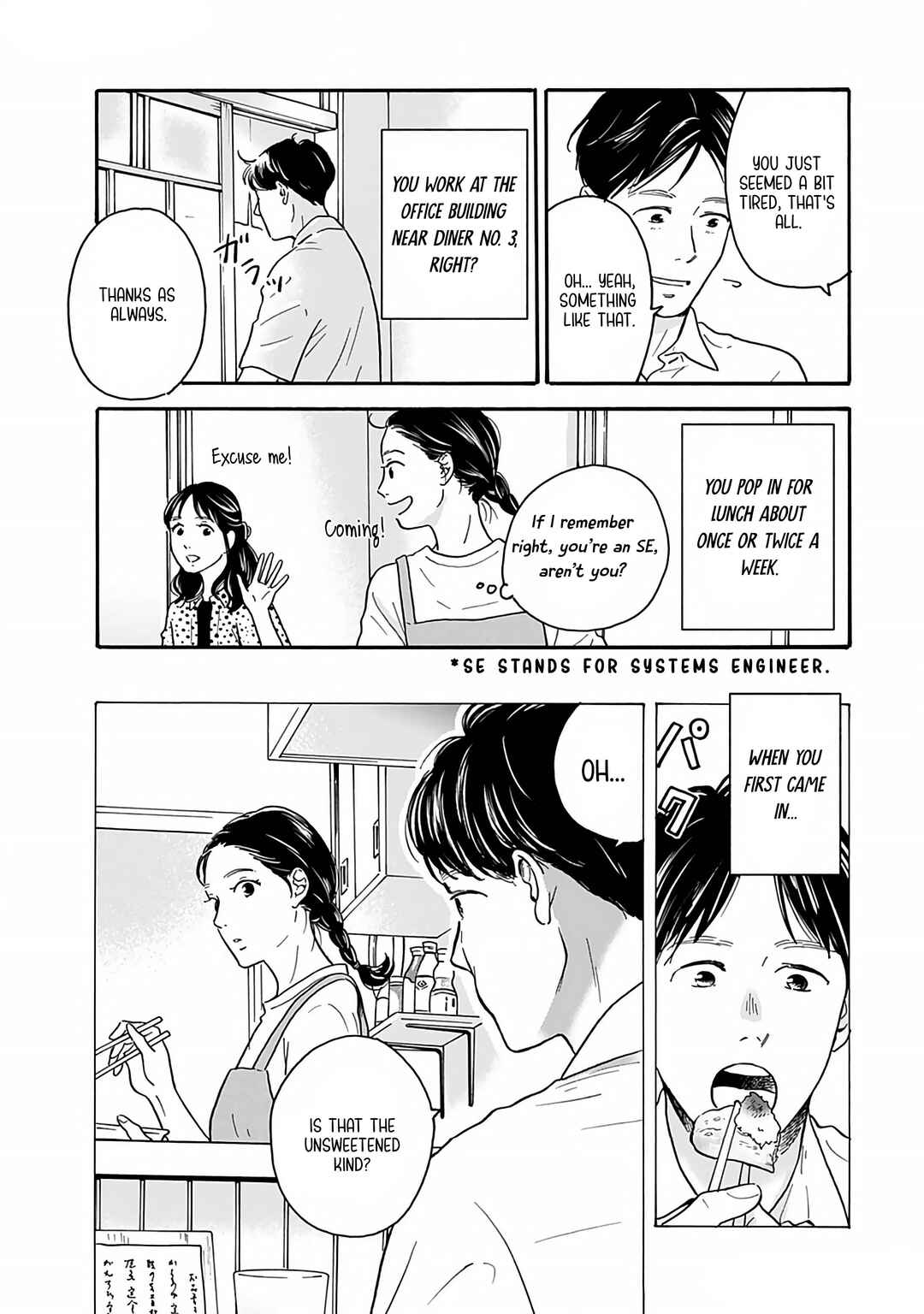 Akekure Noren - Kyou mo Dare ka no Tame no Shokudou Monogatari Chapter 4 - Page 6