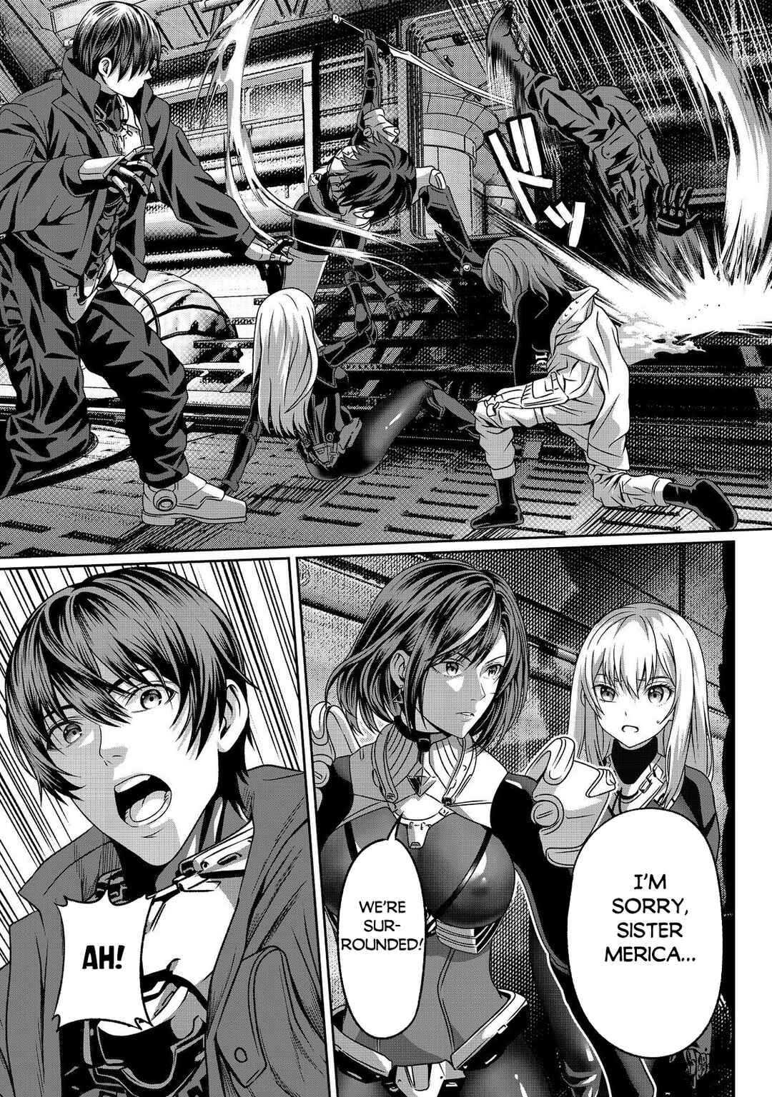 "Koko wa Makasete Saki ni Ike!" o Shitai Shinitagari no Nozomanu Uchuu Gekokujou @COMIC Chapter 4 - Page 13