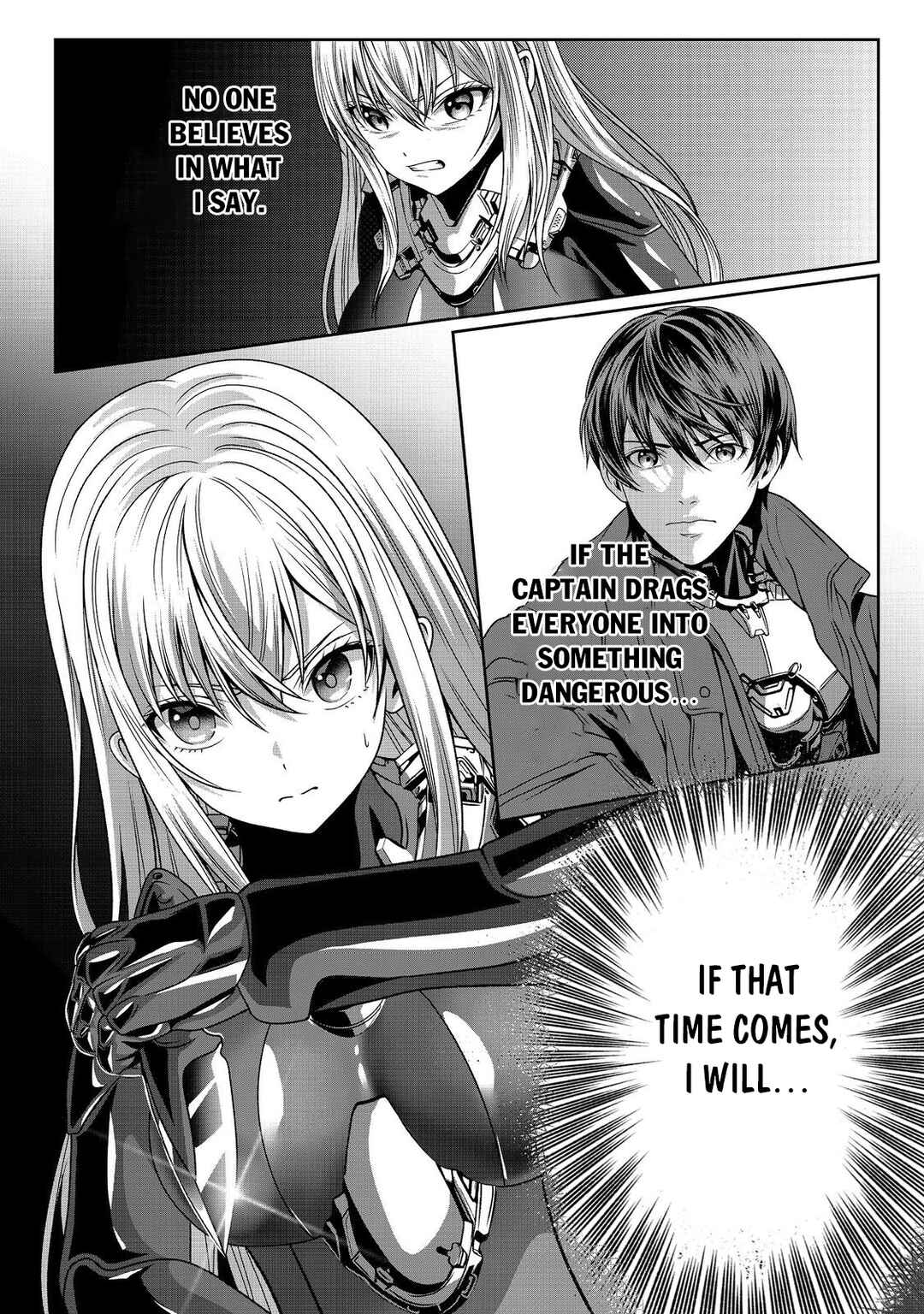 "Koko wa Makasete Saki ni Ike!" o Shitai Shinitagari no Nozomanu Uchuu Gekokujou @COMIC Chapter 4 - Page 35