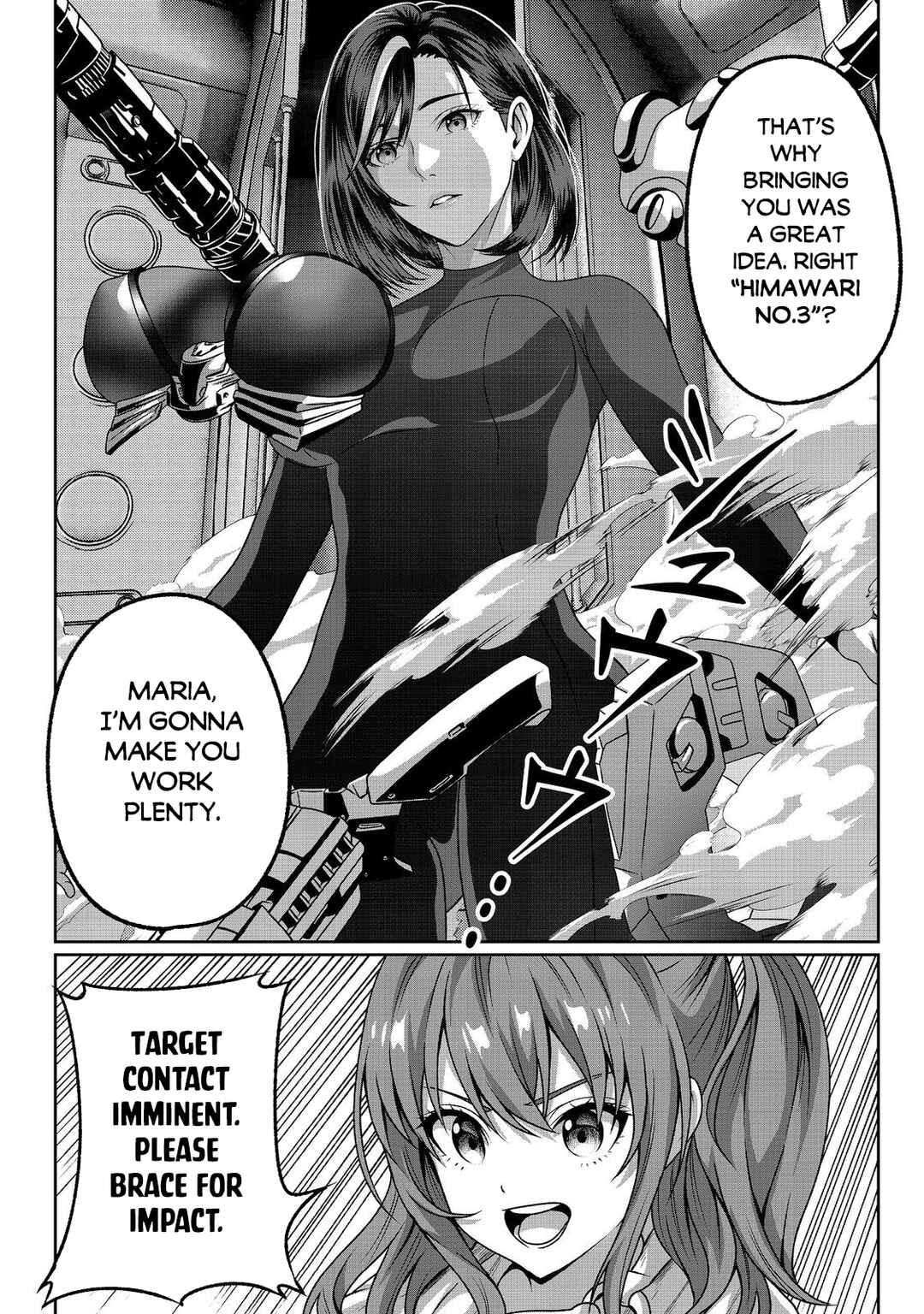 "Koko wa Makasete Saki ni Ike!" o Shitai Shinitagari no Nozomanu Uchuu Gekokujou @COMIC Chapter 4 - Page 9
