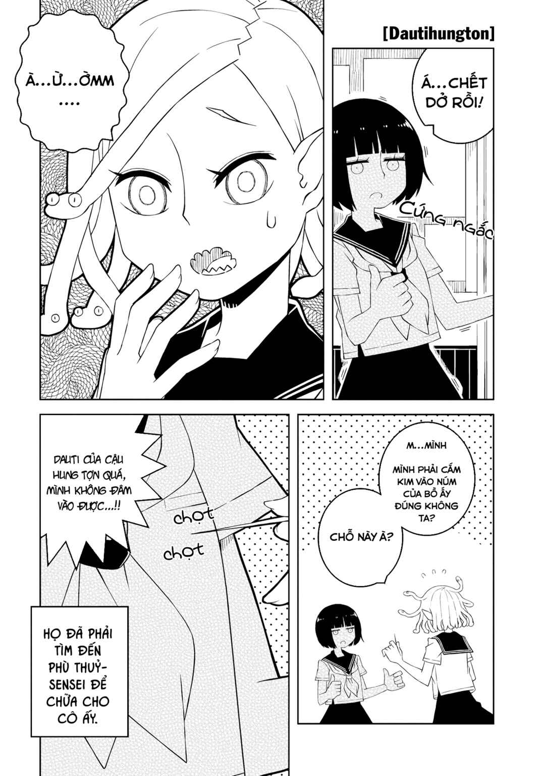 Ishuzoku Joshi ni Marumaru Suru Hanashi Chapter 5 - Page 9