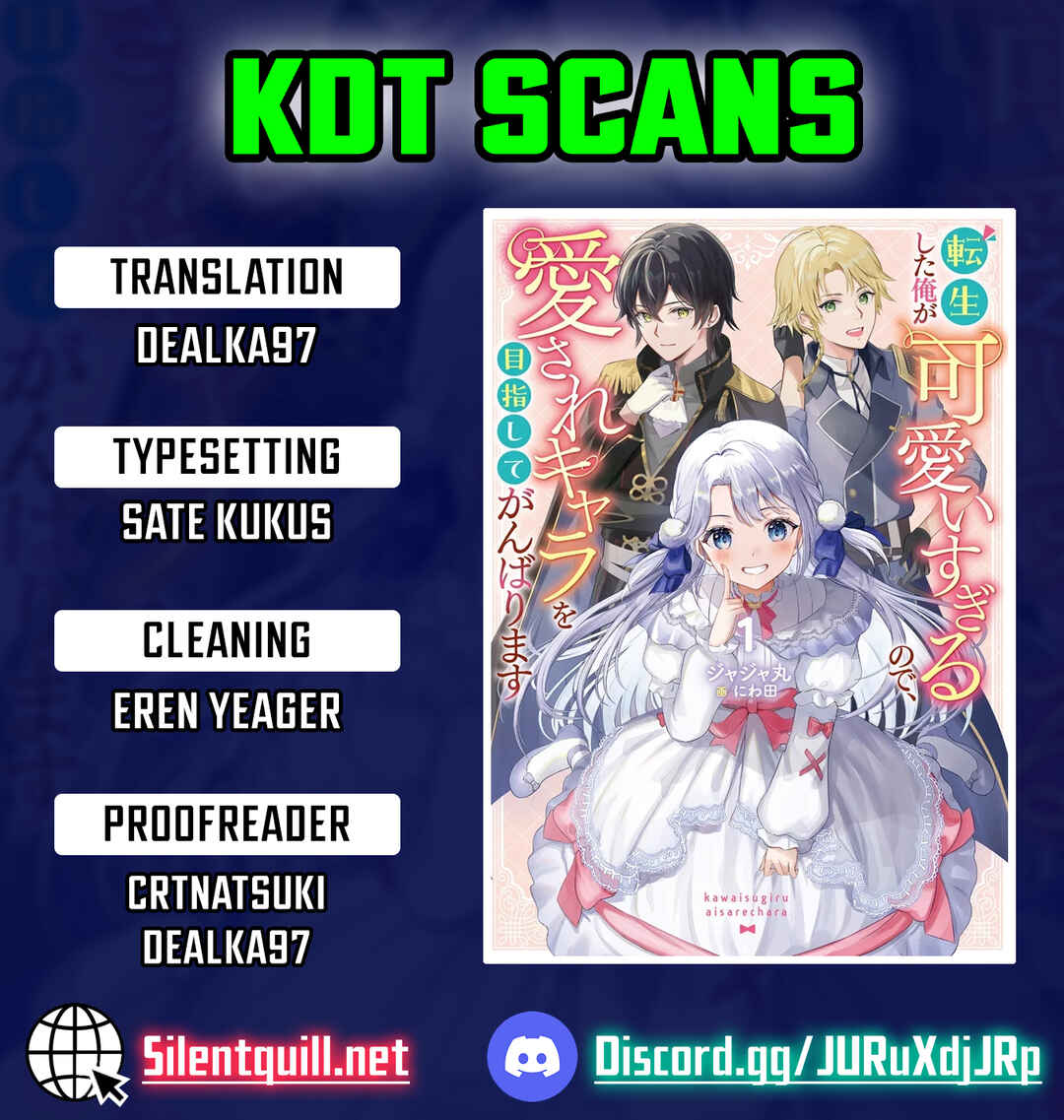 Tensei Shita Ore ga Kawaii Sugirunode, Aisare Kyara o Mezashite Ganbarimasu Chapter 7 - Page 1
