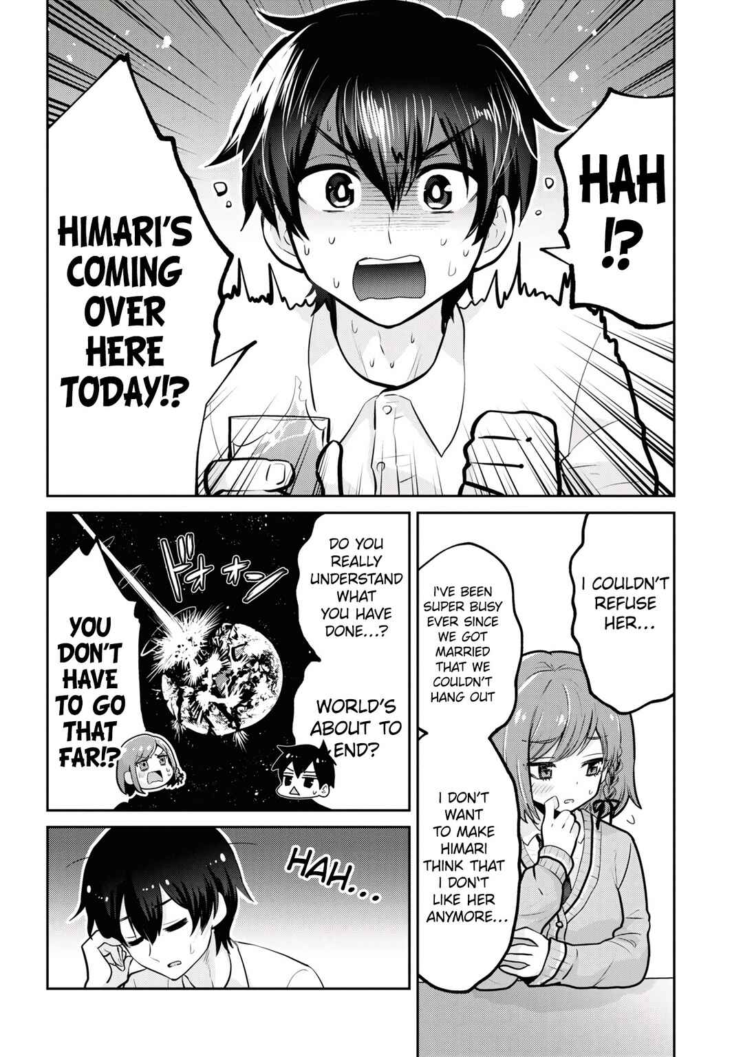 Class no Daikirai na Joshi to Kekkon Suru Koto ni Natta. Chapter 16.2 - Page 3