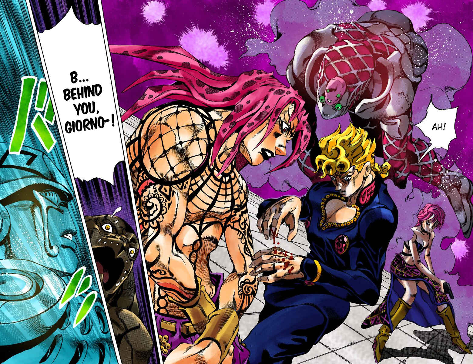 JoJo no Kimyou na Bouken: Part 5 - Ougon no Kaze Color-ban Chapter 142 - Page 14