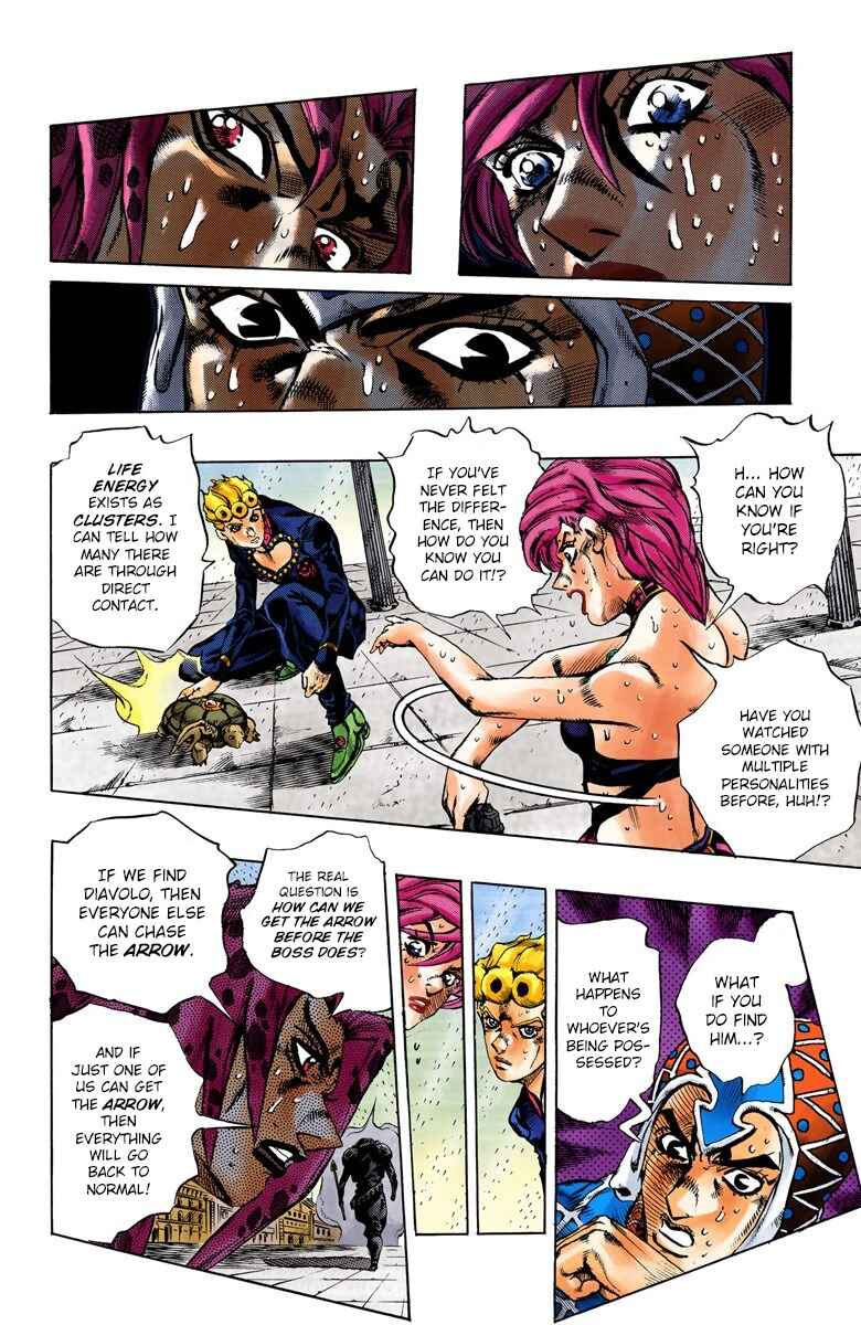 JoJo no Kimyou na Bouken: Part 5 - Ougon no Kaze Color-ban Chapter 142 - Page 6