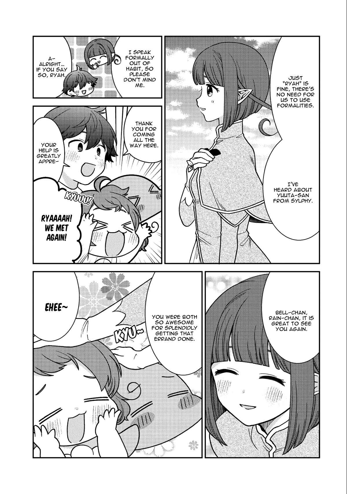 Seirei-tachi no Rakuen to Risou no Isekai Seikatsu Chapter 16 - Page 12