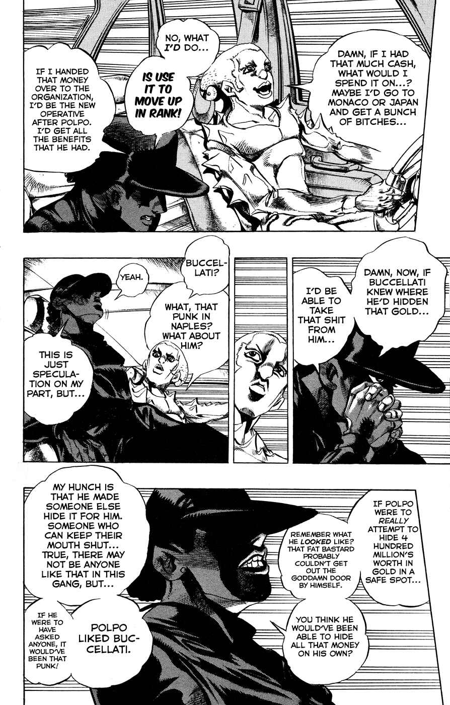 JoJo no Kimyou na Bouken: Part 5 - Ougon no Kaze Chapter 18 - Page 7