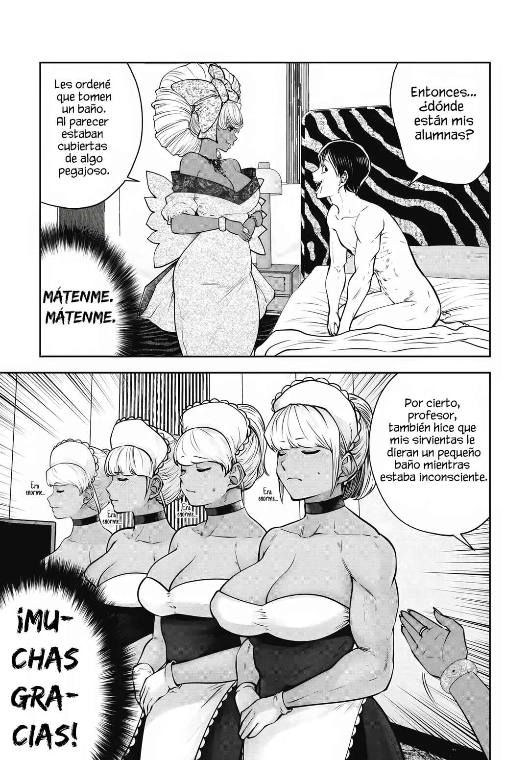 Black Gakkou ni Tsutomete Shimatta Sensei Chapter 46 - Page 16