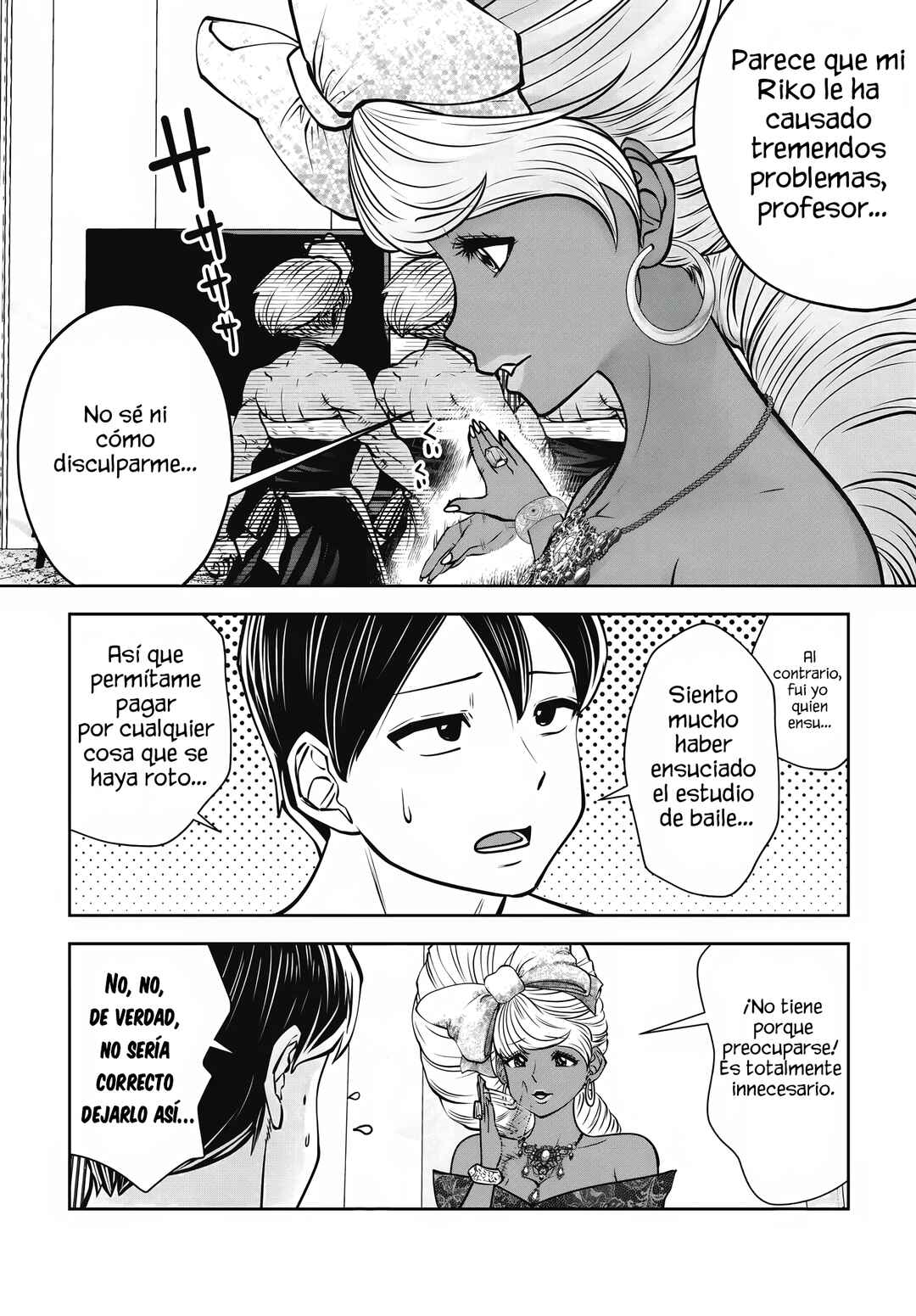 Black Gakkou ni Tsutomete Shimatta Sensei Chapter 46 - Page 17