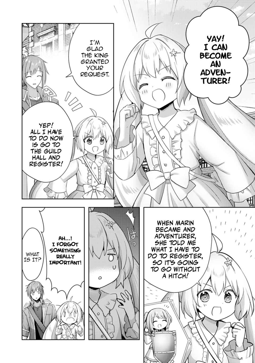 Uketsukejou ni Kokuhaku Shitakute Guild ni Kayoitsumetara Eiyuu ni Natteta Chapter 28 - Page 2