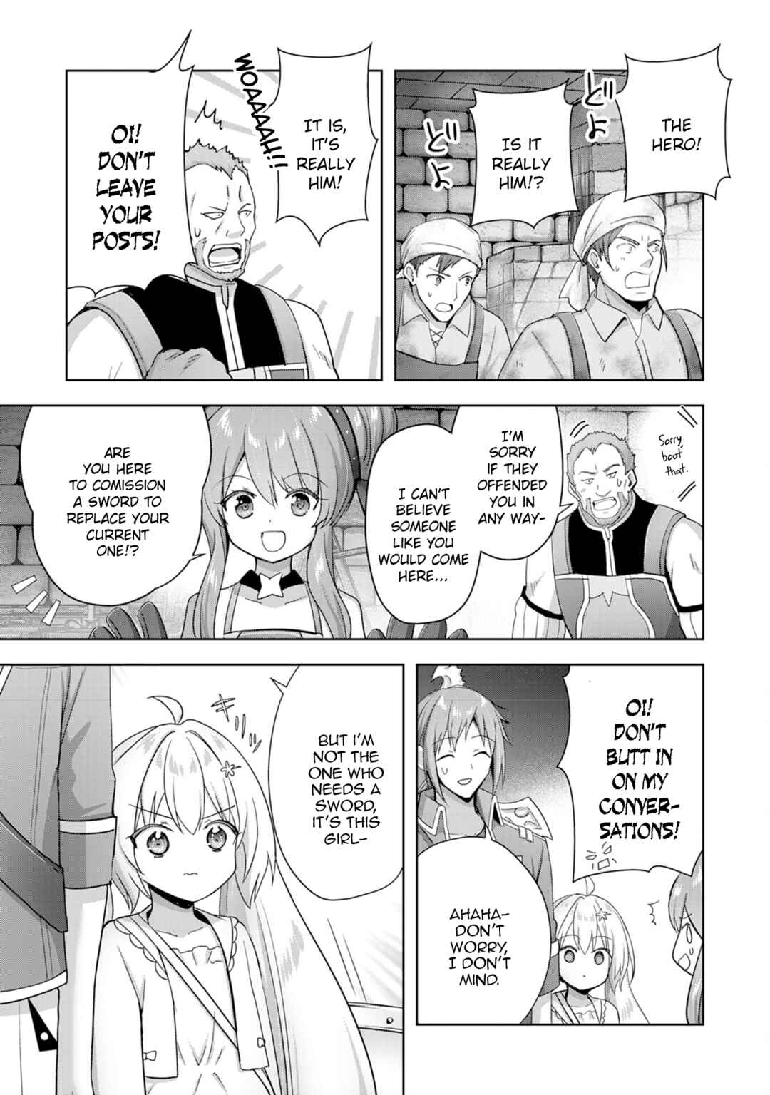 Uketsukejou ni Kokuhaku Shitakute Guild ni Kayoitsumetara Eiyuu ni Natteta Chapter 28 - Page 21
