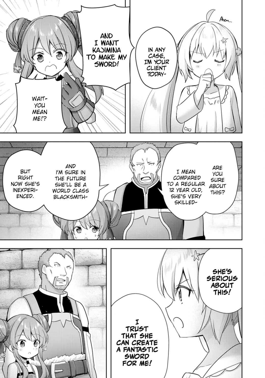 Uketsukejou ni Kokuhaku Shitakute Guild ni Kayoitsumetara Eiyuu ni Natteta Chapter 28 - Page 23