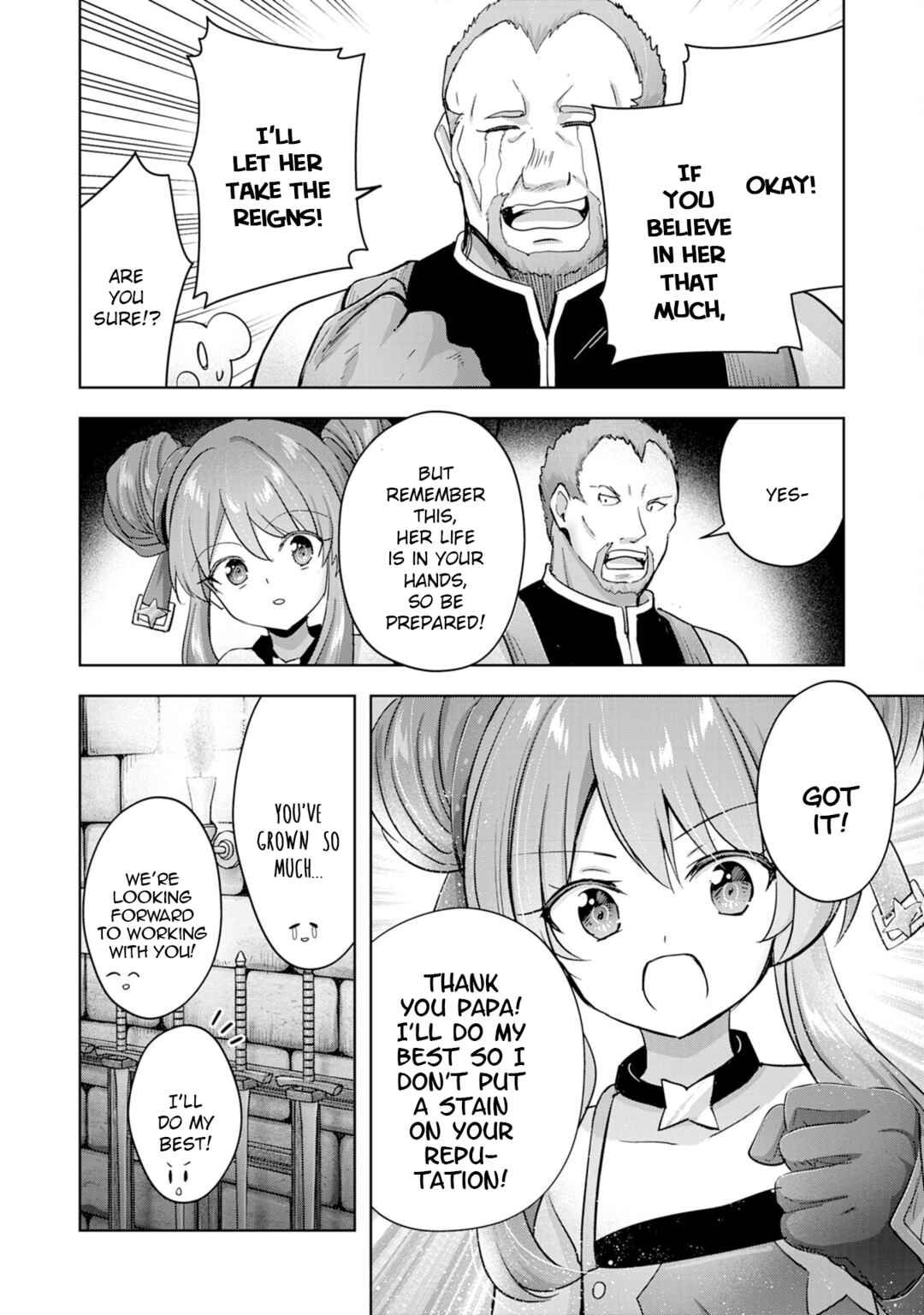 Uketsukejou ni Kokuhaku Shitakute Guild ni Kayoitsumetara Eiyuu ni Natteta Chapter 28 - Page 24