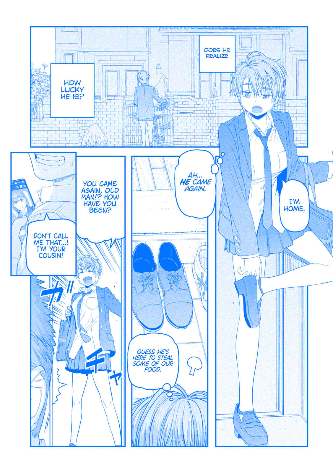 Getsuyoubi no Tawawa (Blue) (Fan Colored) Chapter 31 - Page 12
