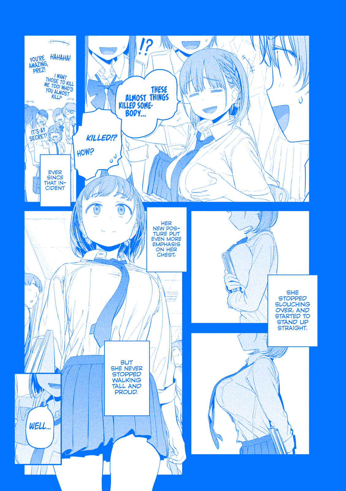 Getsuyoubi no Tawawa (Blue) (Fan Colored) Chapter 31 - Page 9