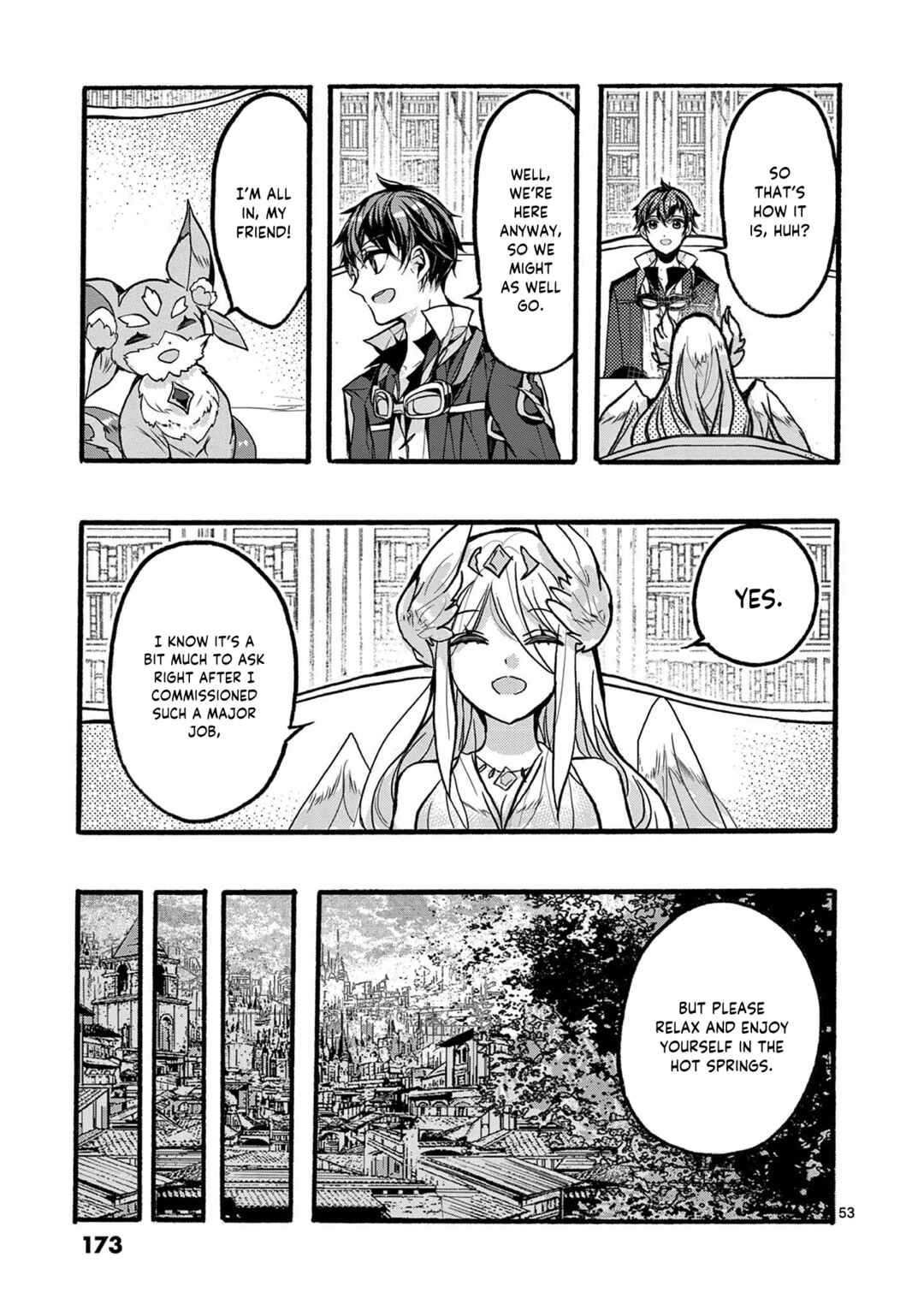 Saikyou Shoku <Ryukishi> Kara Shokyu Shoku <Hakobiya> Ni Nattano Ni, Naze Ka Yushatachi Kara Tayoraretemasu Chapter 47 - Page 54