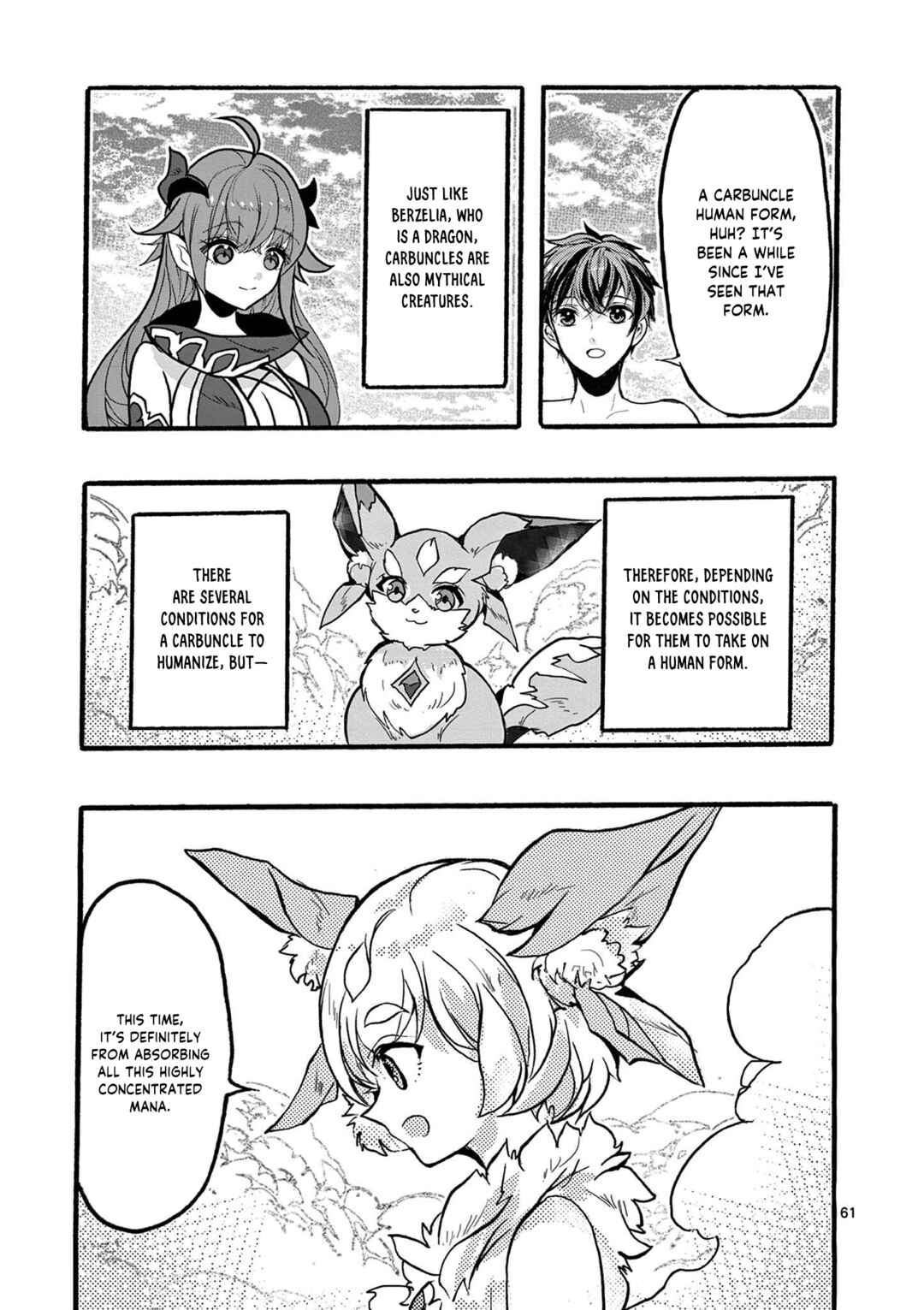 Saikyou Shoku <Ryukishi> Kara Shokyu Shoku <Hakobiya> Ni Nattano Ni, Naze Ka Yushatachi Kara Tayoraretemasu Chapter 47 - Page 62