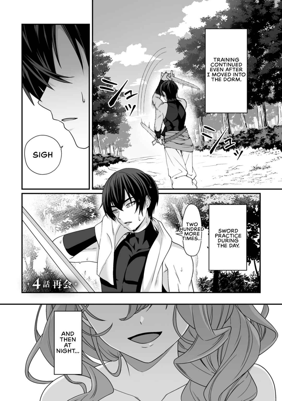 Teisou Gyakuten Sekai de Yuiitsu no Otoko Kishi no Ore, Onna Kishi Gakuen ni Nyuugaku Shitara Nazeka Eiyou Atsukai Sareta: Zetsurin Skill de Harem Musou Chapter 4 - Page 1