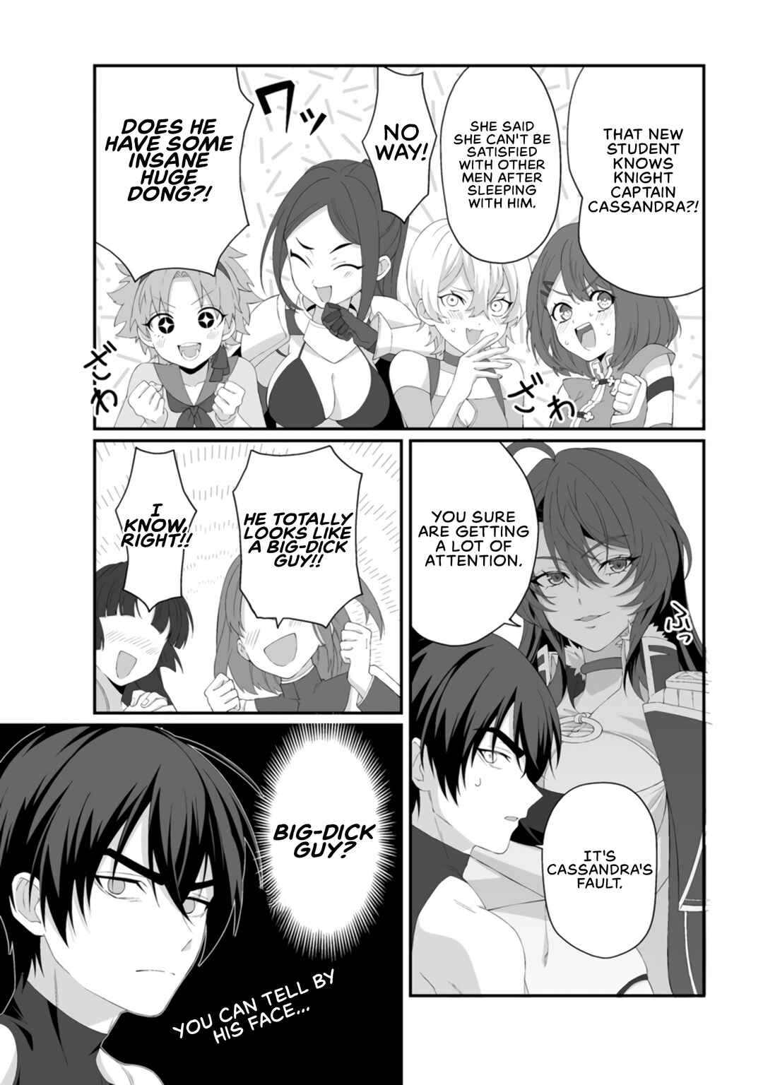 Teisou Gyakuten Sekai de Yuiitsu no Otoko Kishi no Ore, Onna Kishi Gakuen ni Nyuugaku Shitara Nazeka Eiyou Atsukai Sareta: Zetsurin Skill de Harem Musou Chapter 4 - Page 12