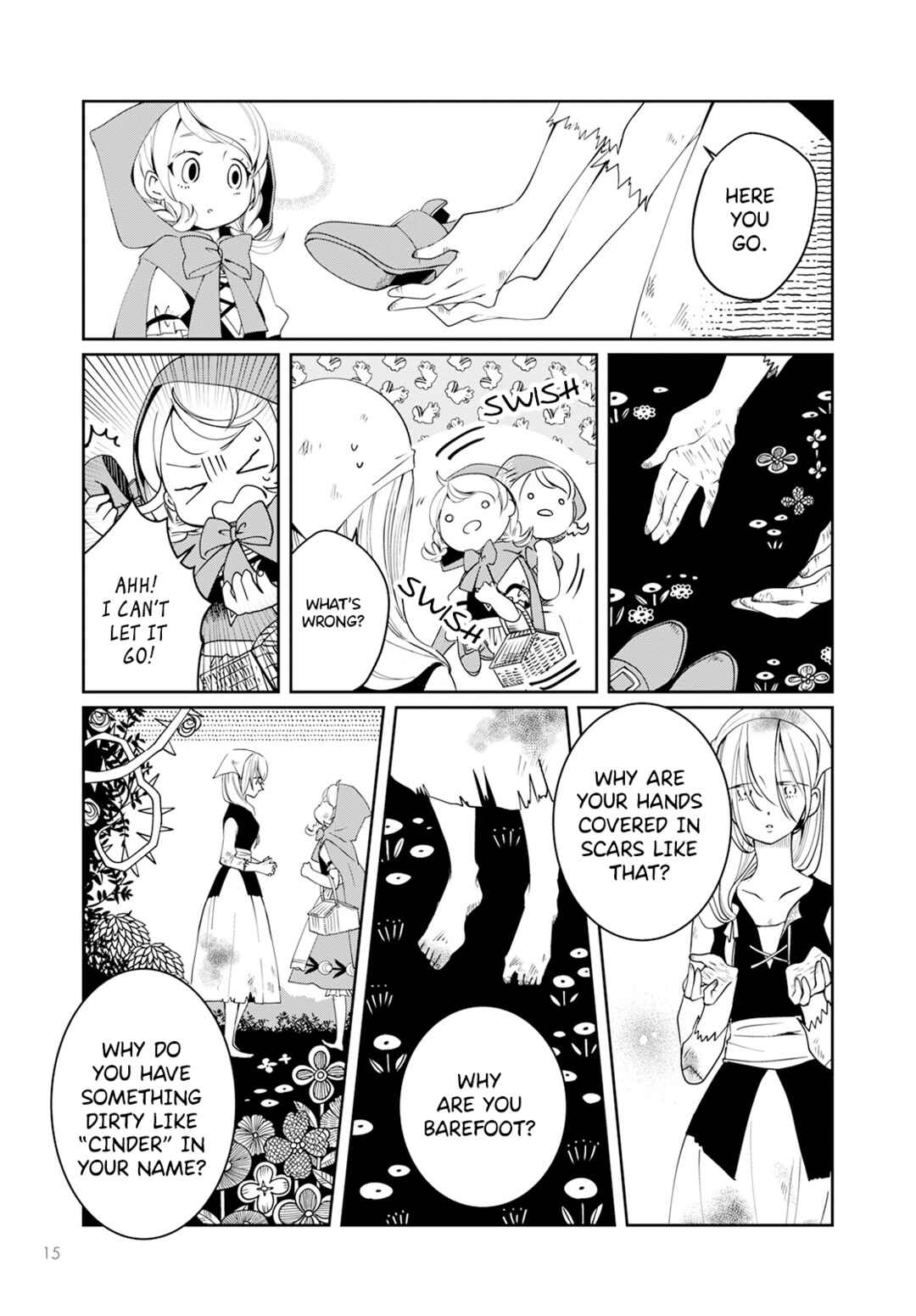 Akazukin, Tabi no Tochuu de Shitai to Deau. Chapter 1 - Page 12