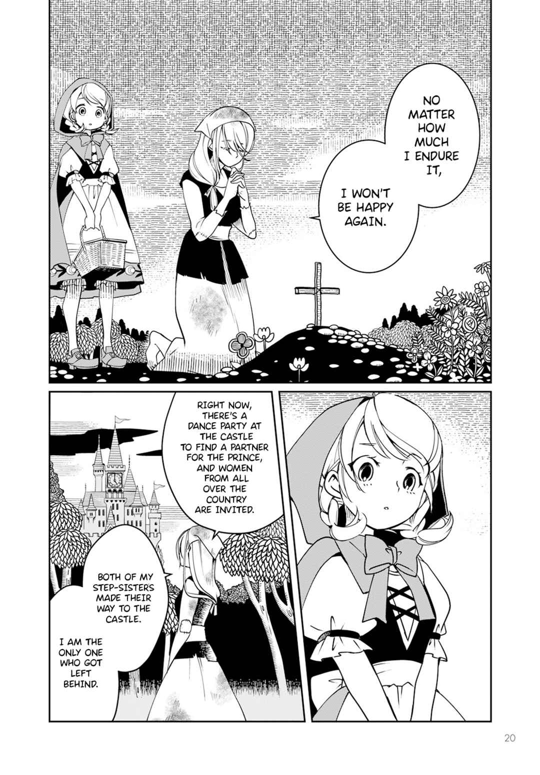Akazukin, Tabi no Tochuu de Shitai to Deau. Chapter 1 - Page 17