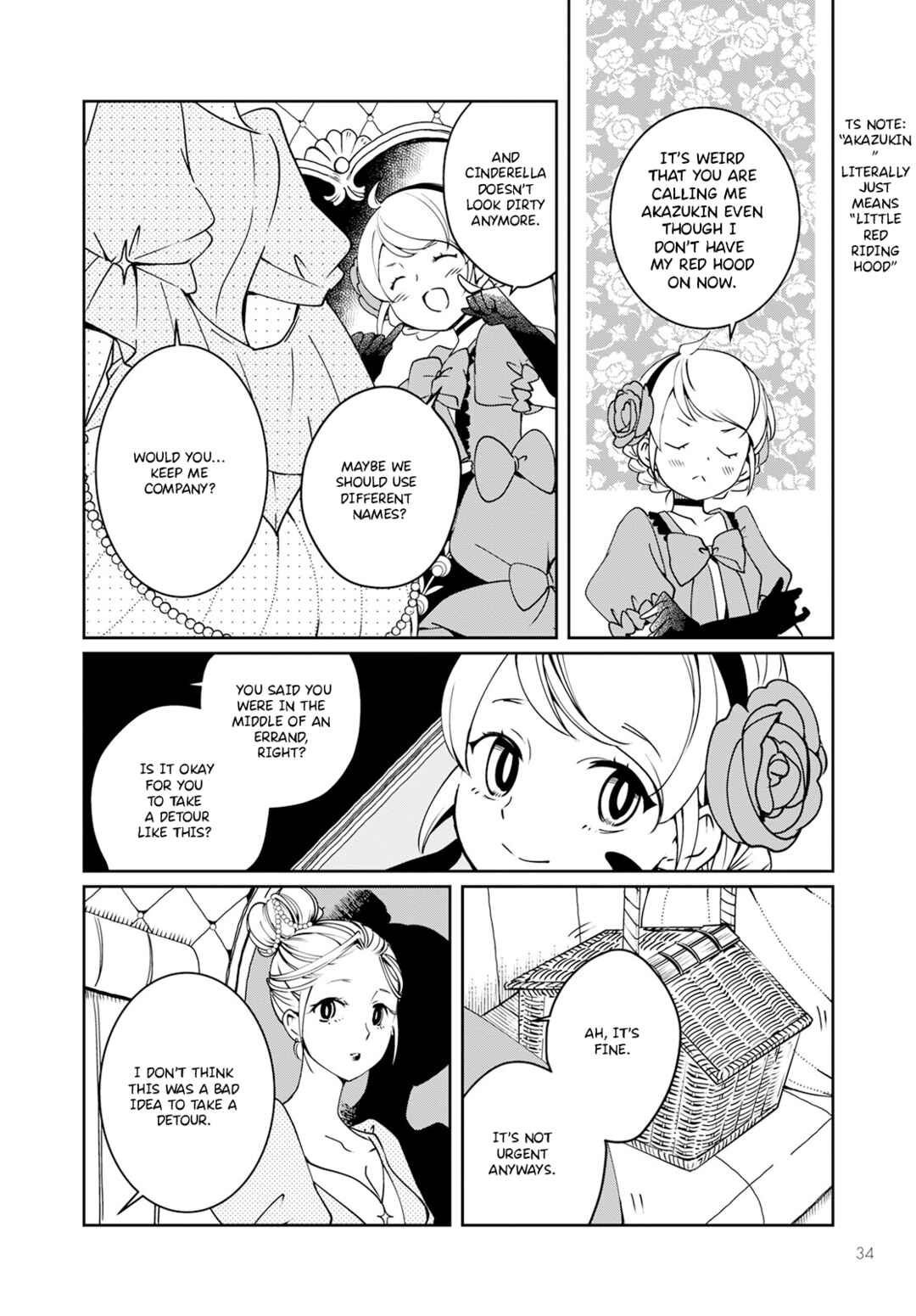 Akazukin, Tabi no Tochuu de Shitai to Deau. Chapter 1 - Page 31