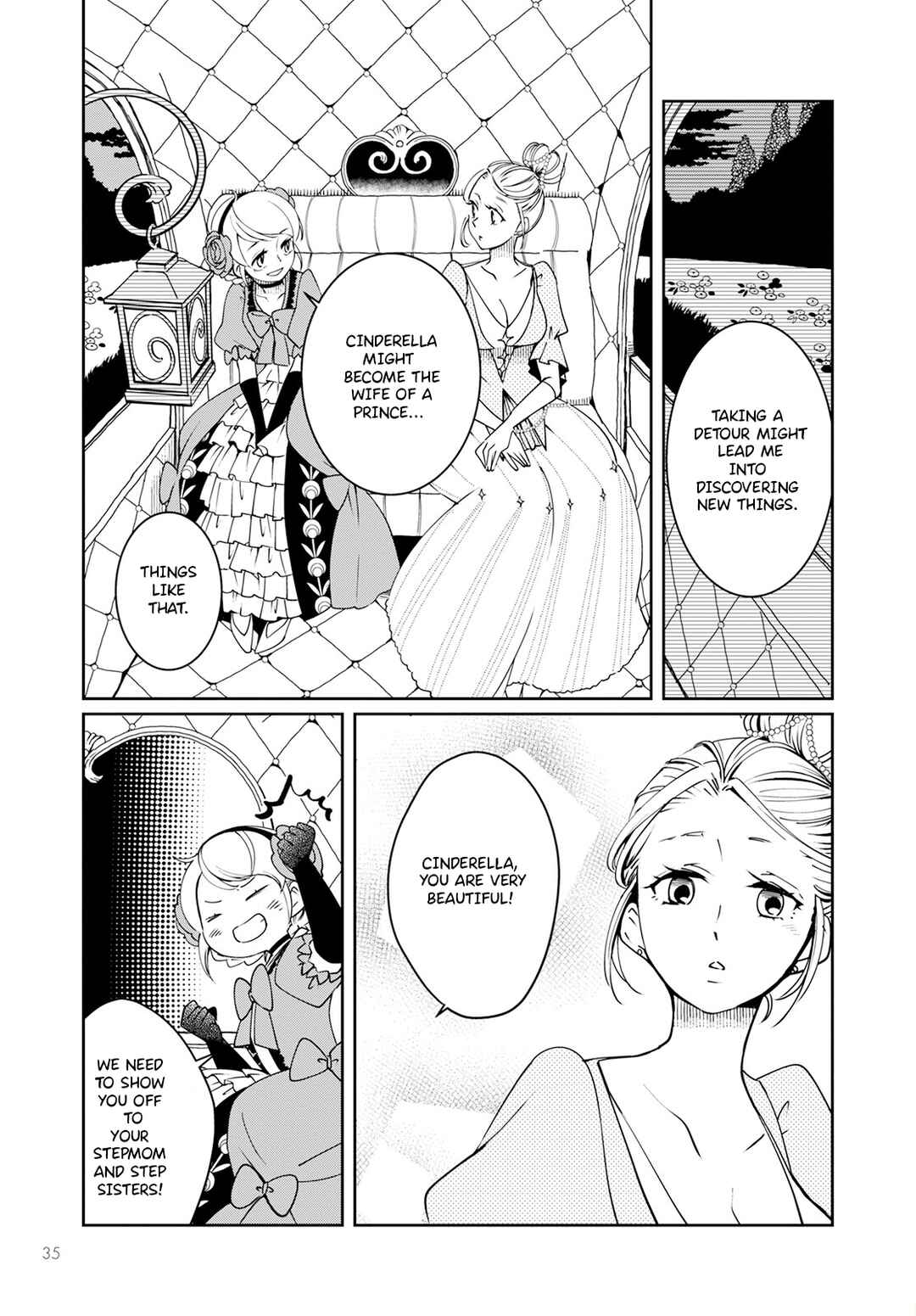 Akazukin, Tabi no Tochuu de Shitai to Deau. Chapter 1 - Page 32