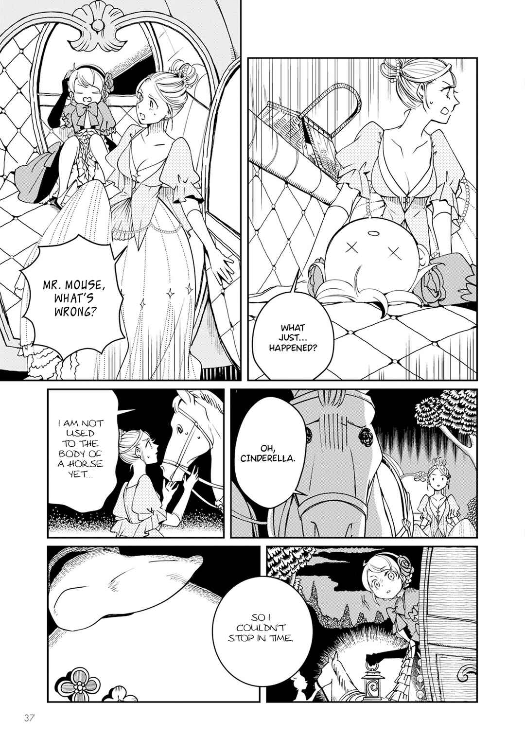 Akazukin, Tabi no Tochuu de Shitai to Deau. Chapter 1 - Page 34