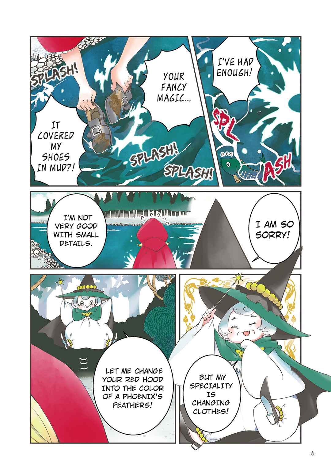 Akazukin, Tabi no Tochuu de Shitai to Deau. Chapter 1 - Page 5