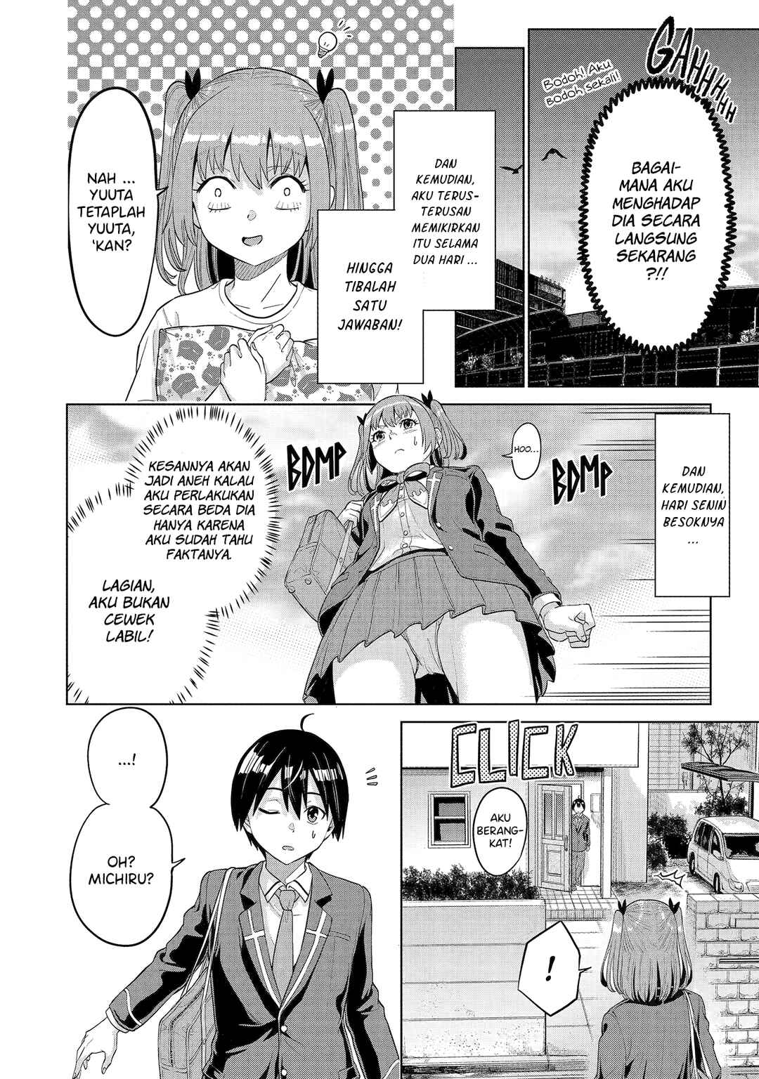 Koukousei WEB Sakka no Mote Seikatsu: "Anta ga Kami Sakka na Wakenai desho" to Boku o Futta Osananajimi ga Koukai Shiteru kedo Mou Osoi Chapter 12 - Page 13