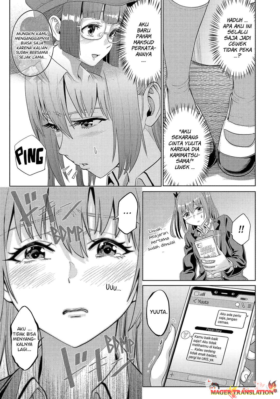 Koukousei WEB Sakka no Mote Seikatsu: "Anta ga Kami Sakka na Wakenai desho" to Boku o Futta Osananajimi ga Koukai Shiteru kedo Mou Osoi Chapter 12 - Page 24