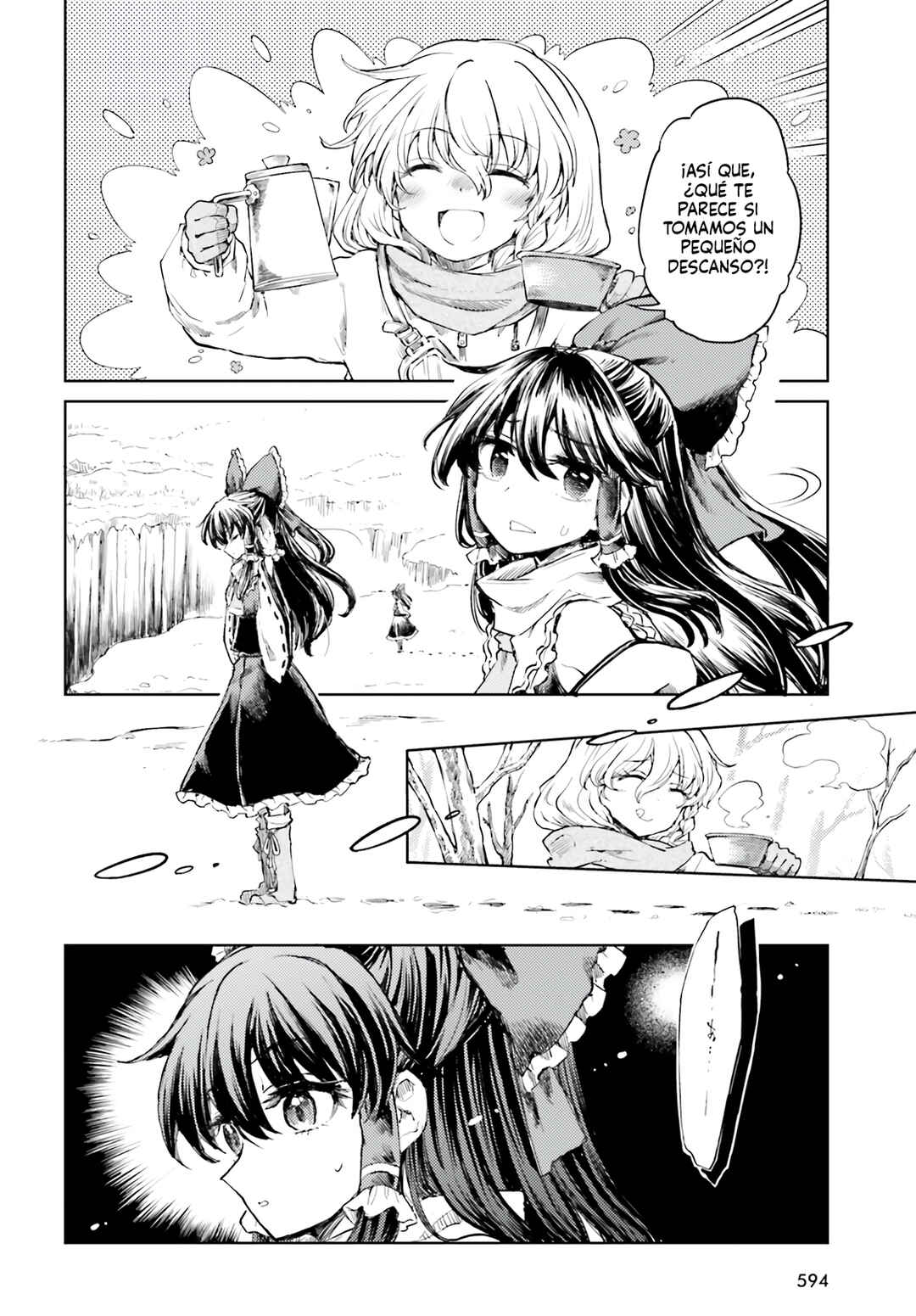 Touhou Suichouka: Lotus Eater-tachi no Suisei Chapter 48 - Page 8