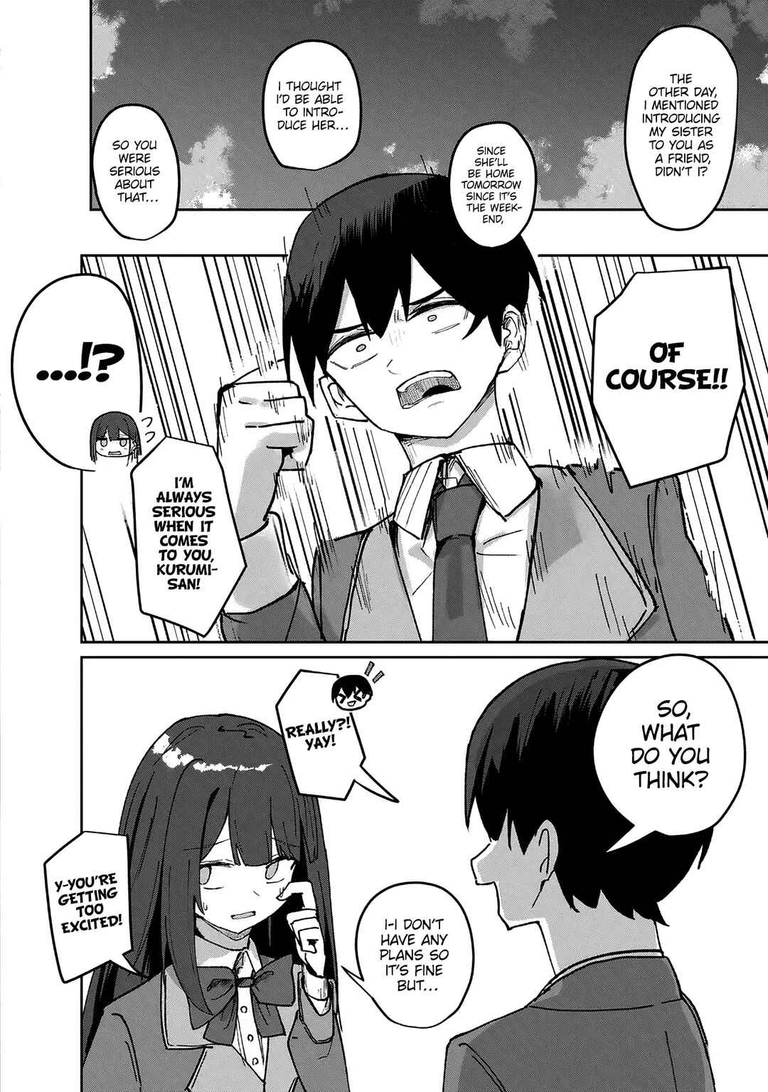 Tobioriru Chokuzen no Doukyuusei ni "Sekkusu Shiyou!" to Teianshite Mita. Chapter 4.1 - Page 4