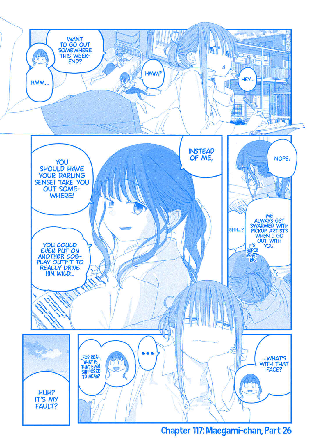 Getsuyoubi no Tawawa (Blue) (Fan Colored) Chapter 117 - Page 2