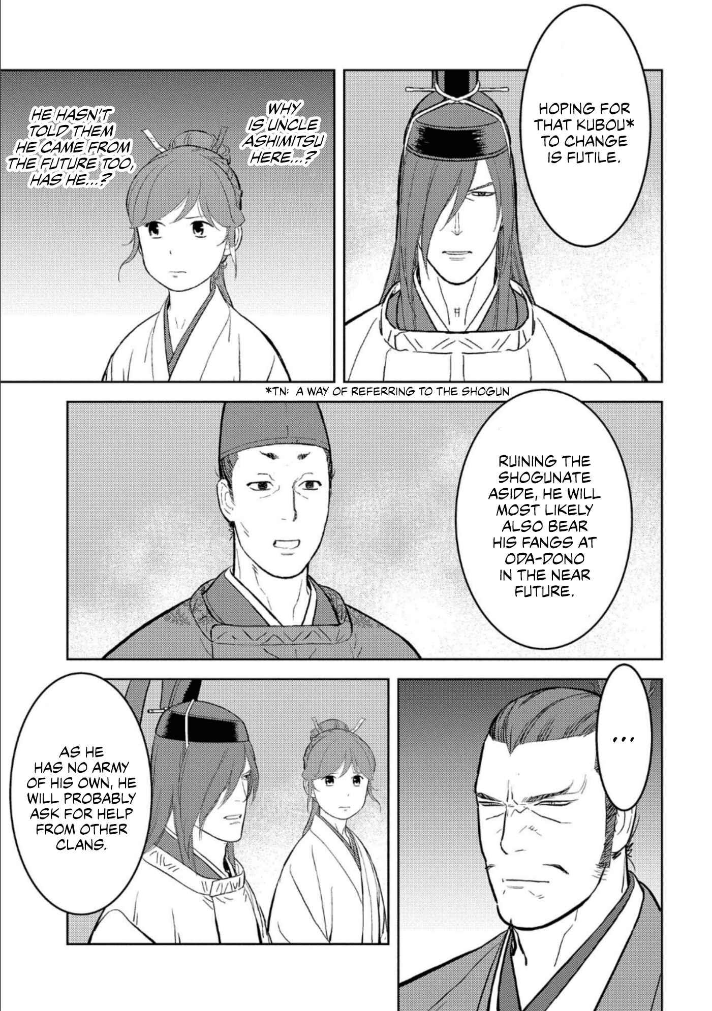 Sengoku Komachi Kuroutan Chapter 41 - Page 9