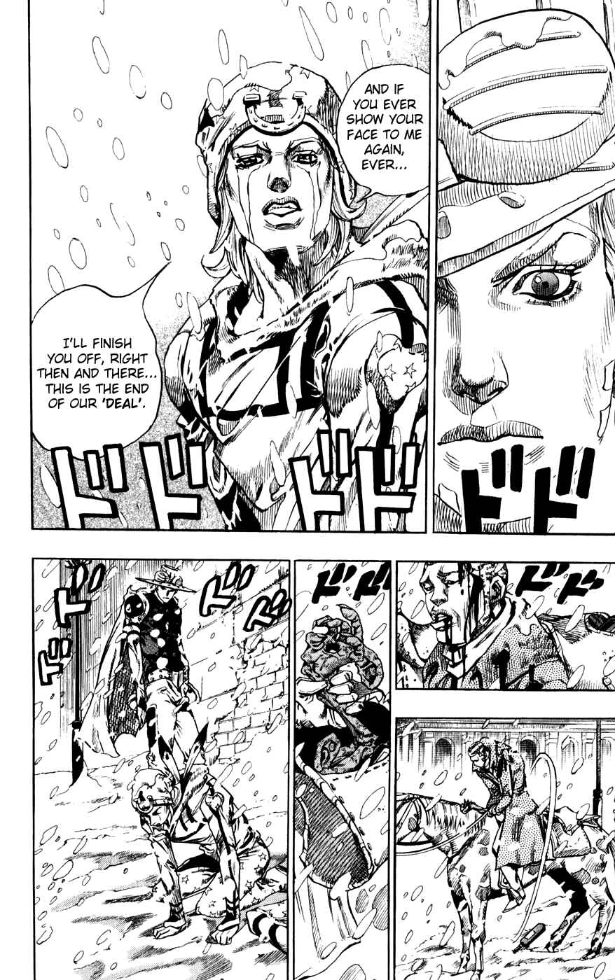 JoJo no Kimyou na Bouken: Part 7 - Steel Ball Run Chapter 48 - Page 11