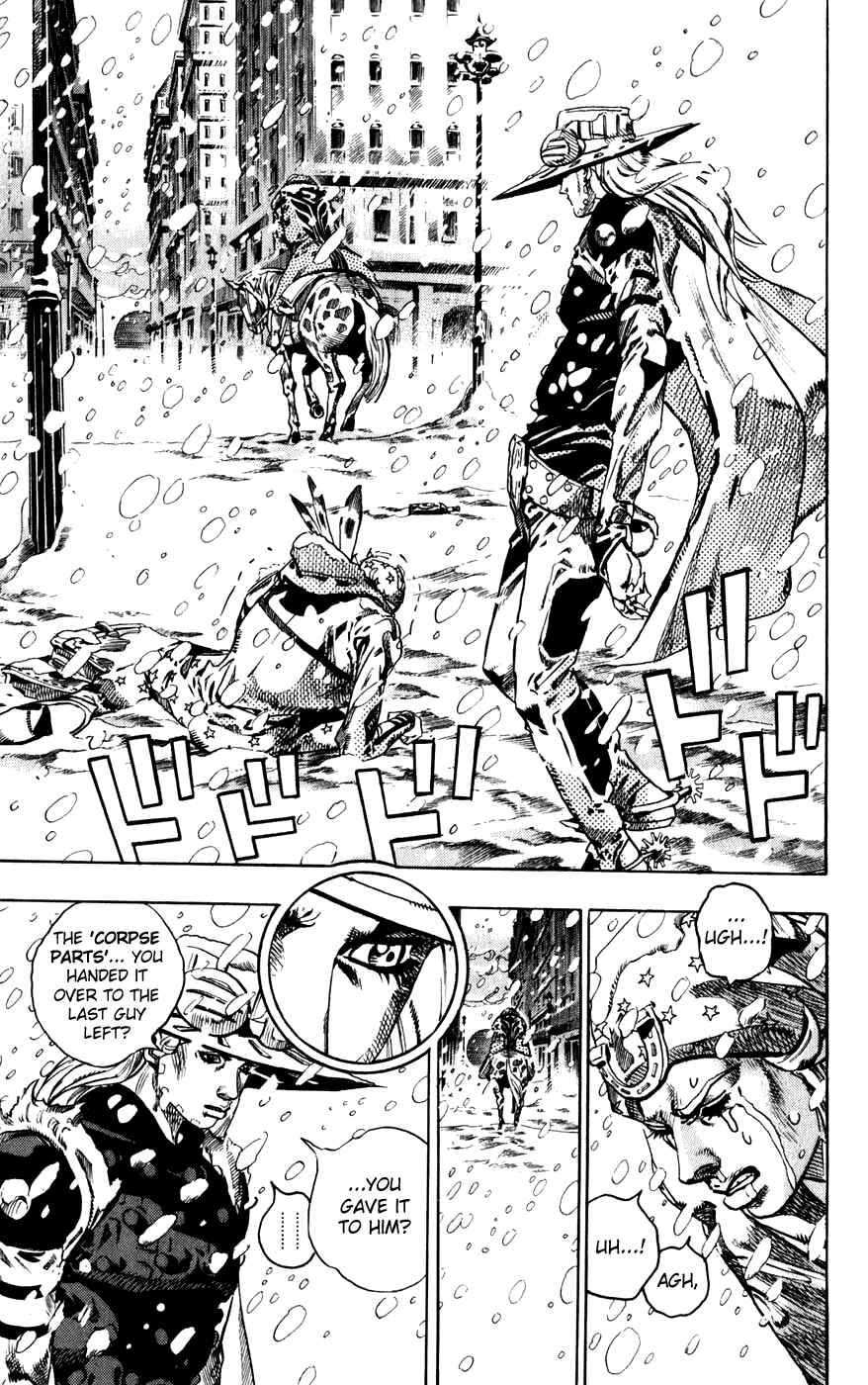 JoJo no Kimyou na Bouken: Part 7 - Steel Ball Run Chapter 48 - Page 12