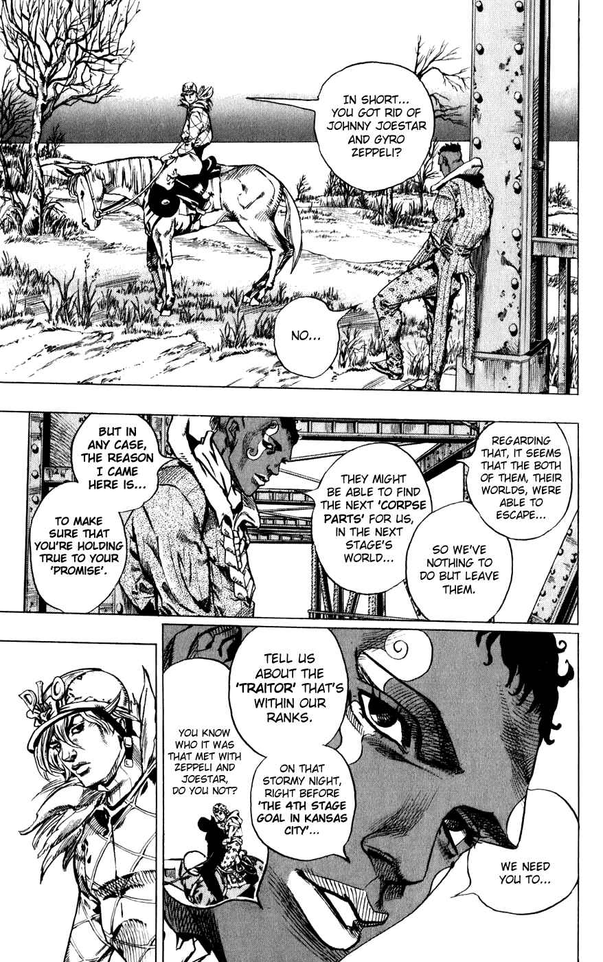 JoJo no Kimyou na Bouken: Part 7 - Steel Ball Run Chapter 48 - Page 25