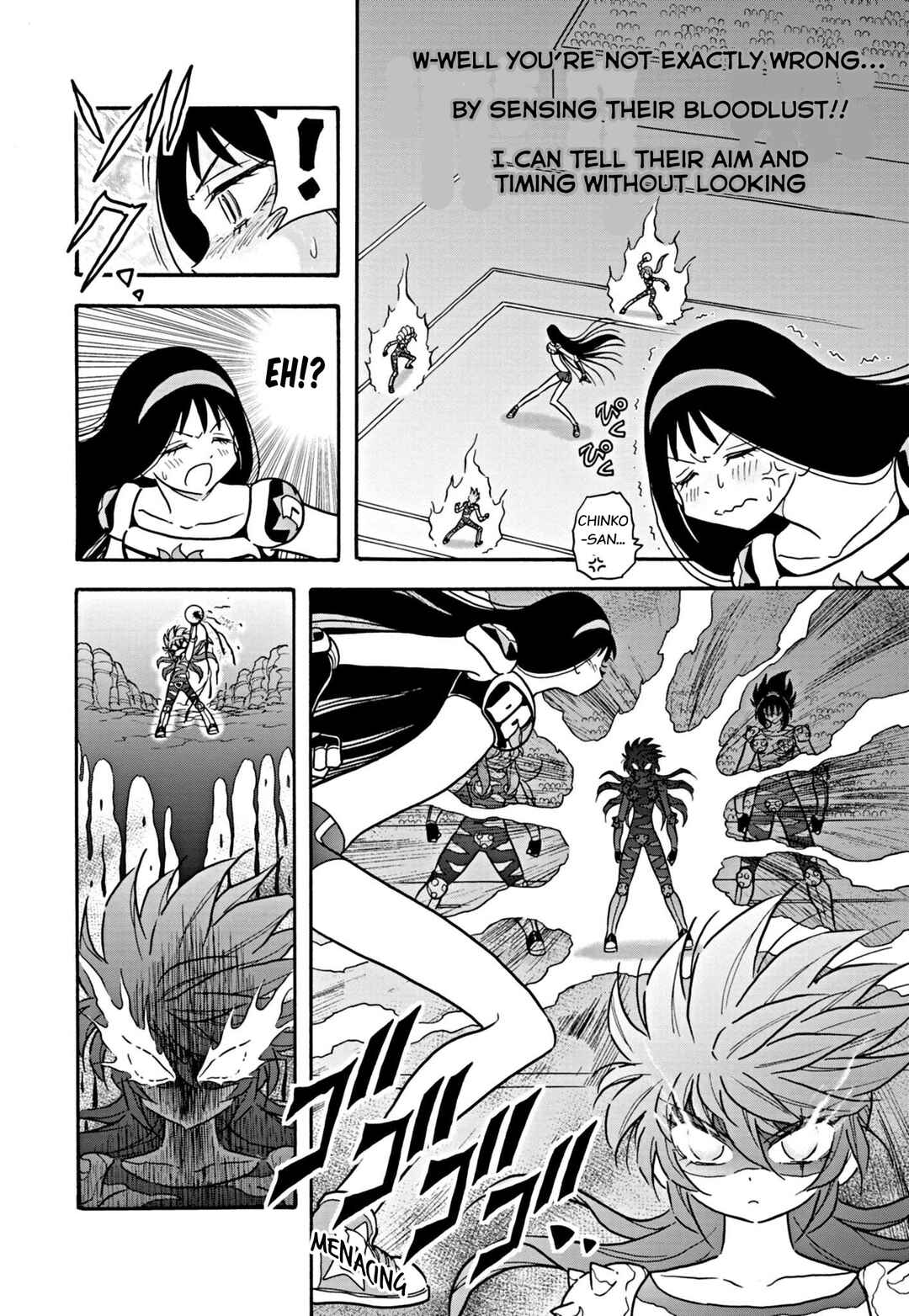 Flaming Fightball Girl Dodge Danko Chapter 38 - Page 8