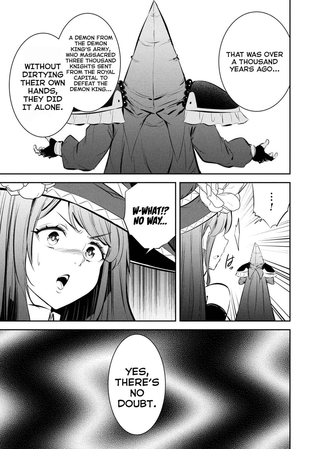 Mou Yamete Kaifuku Shinaide Kenja-sama! Chapter 5 - Page 31