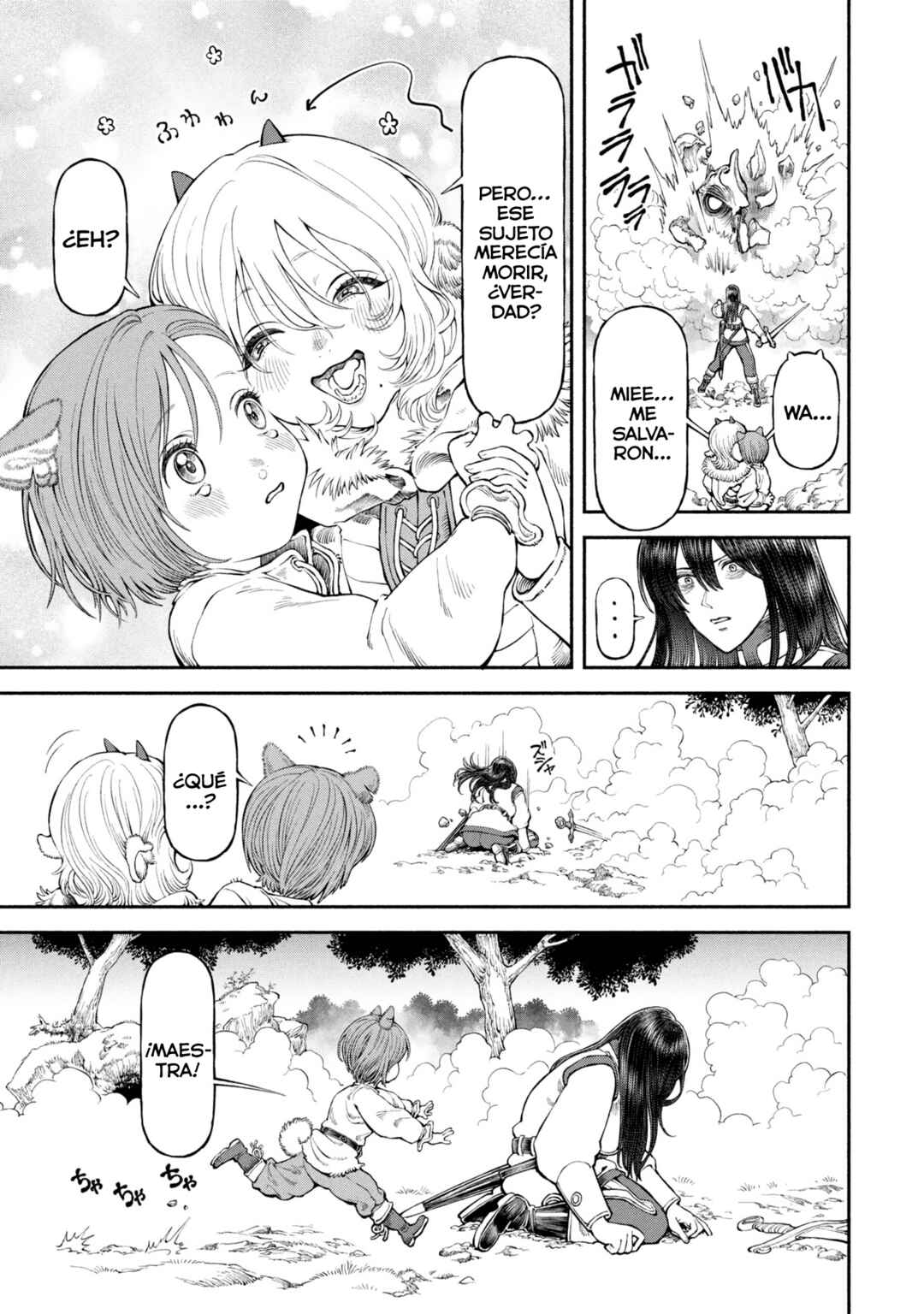 Onna Kishi to Kemomimi no Ko Chapter 56 - Page 4