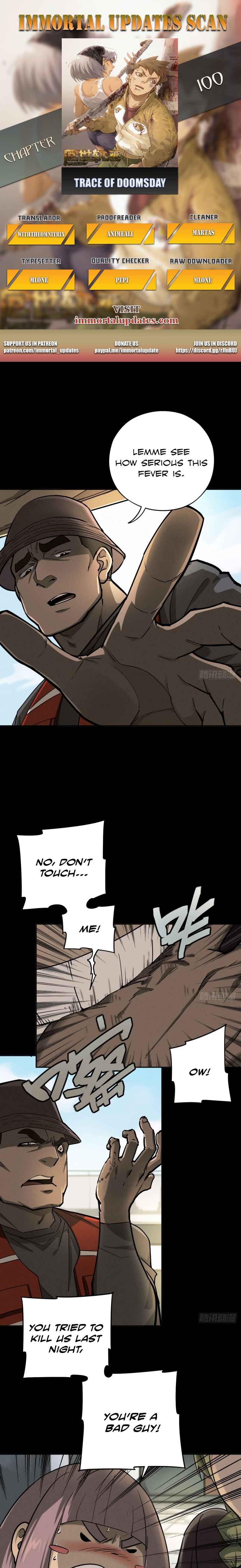 Trace of Doomsday Chapter 100 - Page 1