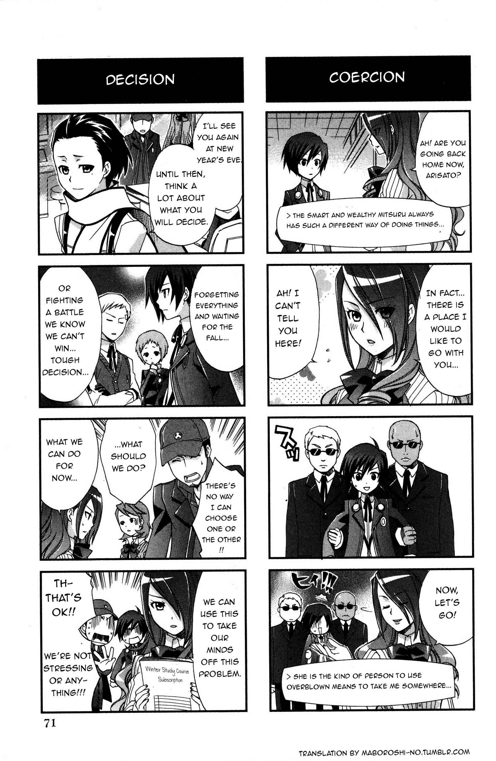 Persona 3 4Koma Kings Chapter 11 - Page 6