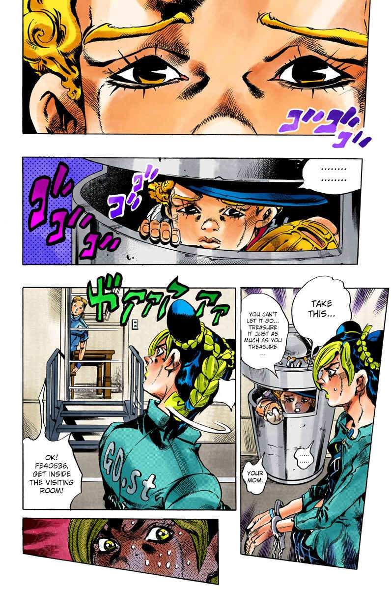 JoJo no Kimyou na Bouken: Part 6 - Stone Ocean Color-ban Chapter 11 - Page 12