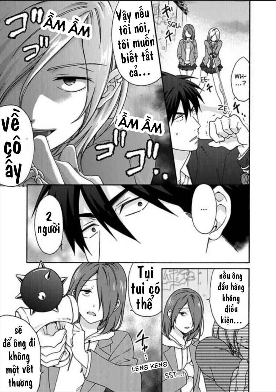 Nyotaika Yankee Gakuen ☆ Ore no Hajimete, Nerawaretemasu. Chapter 29 - Page 10