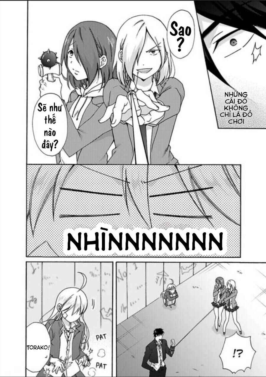 Nyotaika Yankee Gakuen ☆ Ore no Hajimete, Nerawaretemasu. Chapter 29 - Page 11